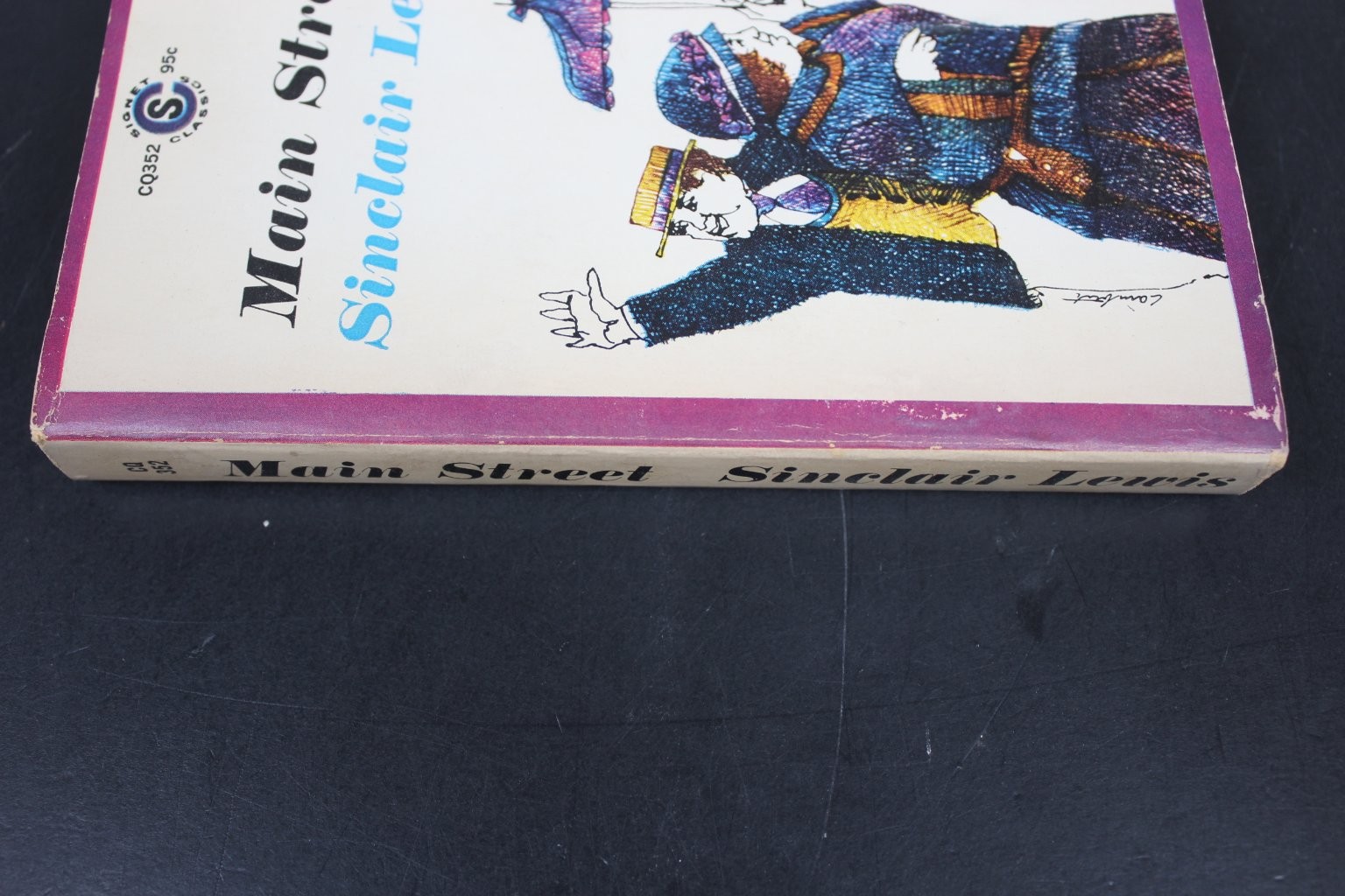 Main Street Sinclair Lewis 1961 7th Print Signet Classic American Literature PB