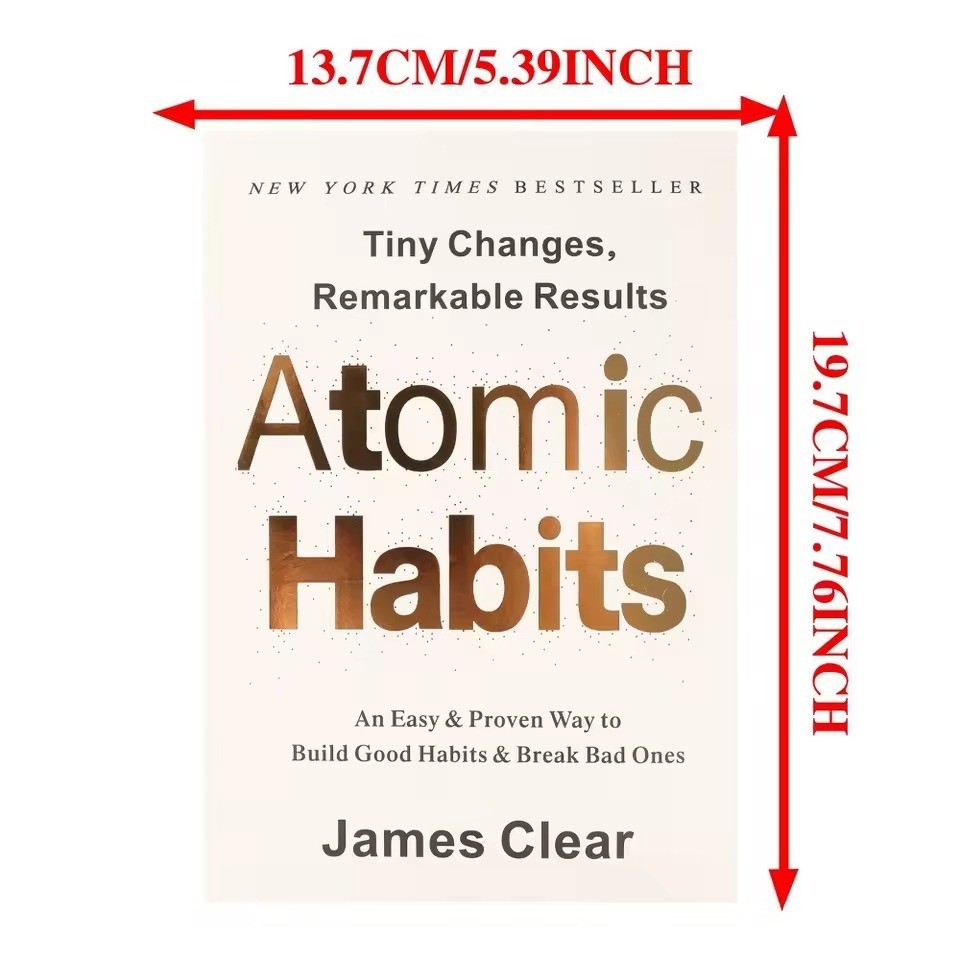 Atomic Habits by James Clear Build Good Habits Brand New USA..