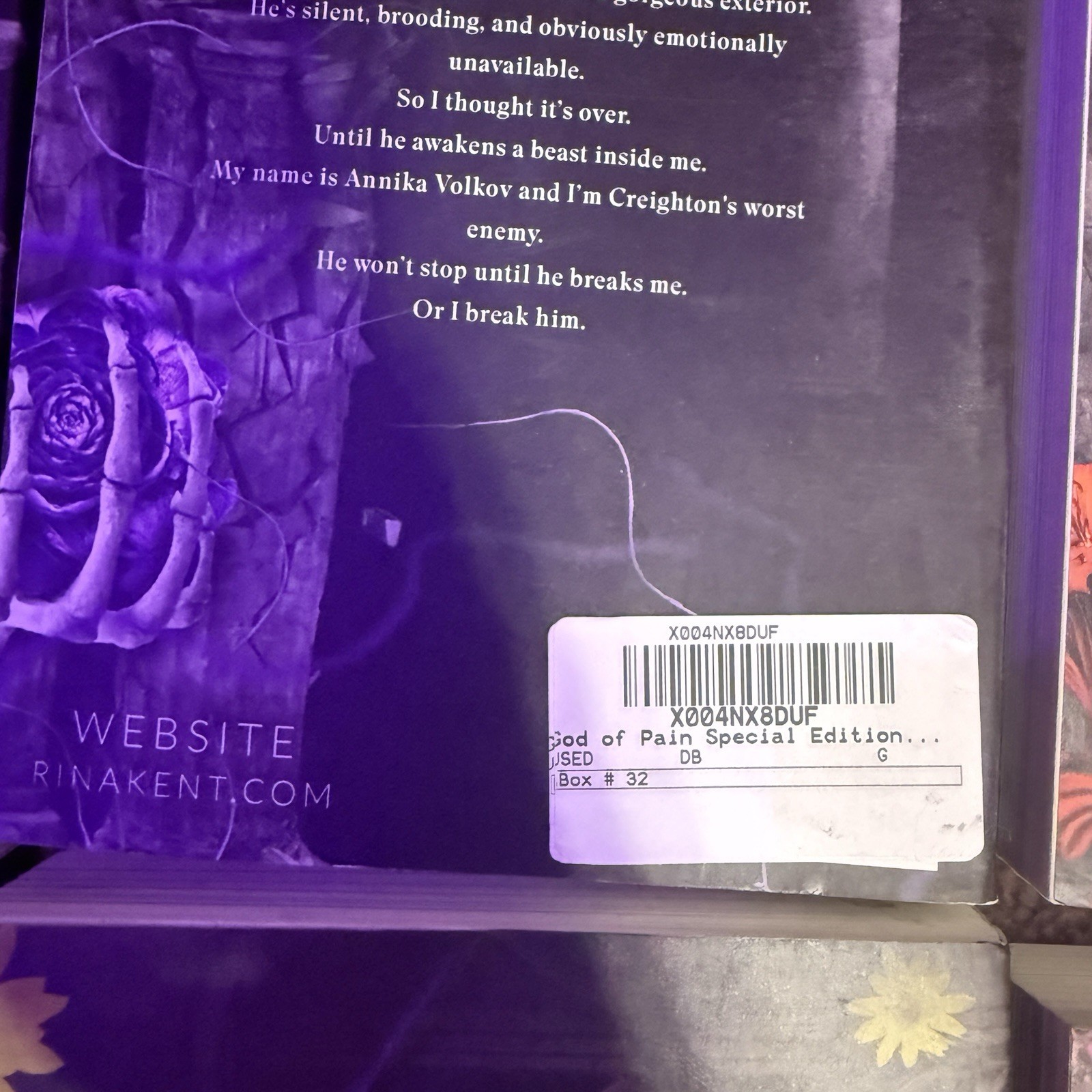 Legacy of Gods by Rina Kent Discreet Covers Complete Set Indie OOP