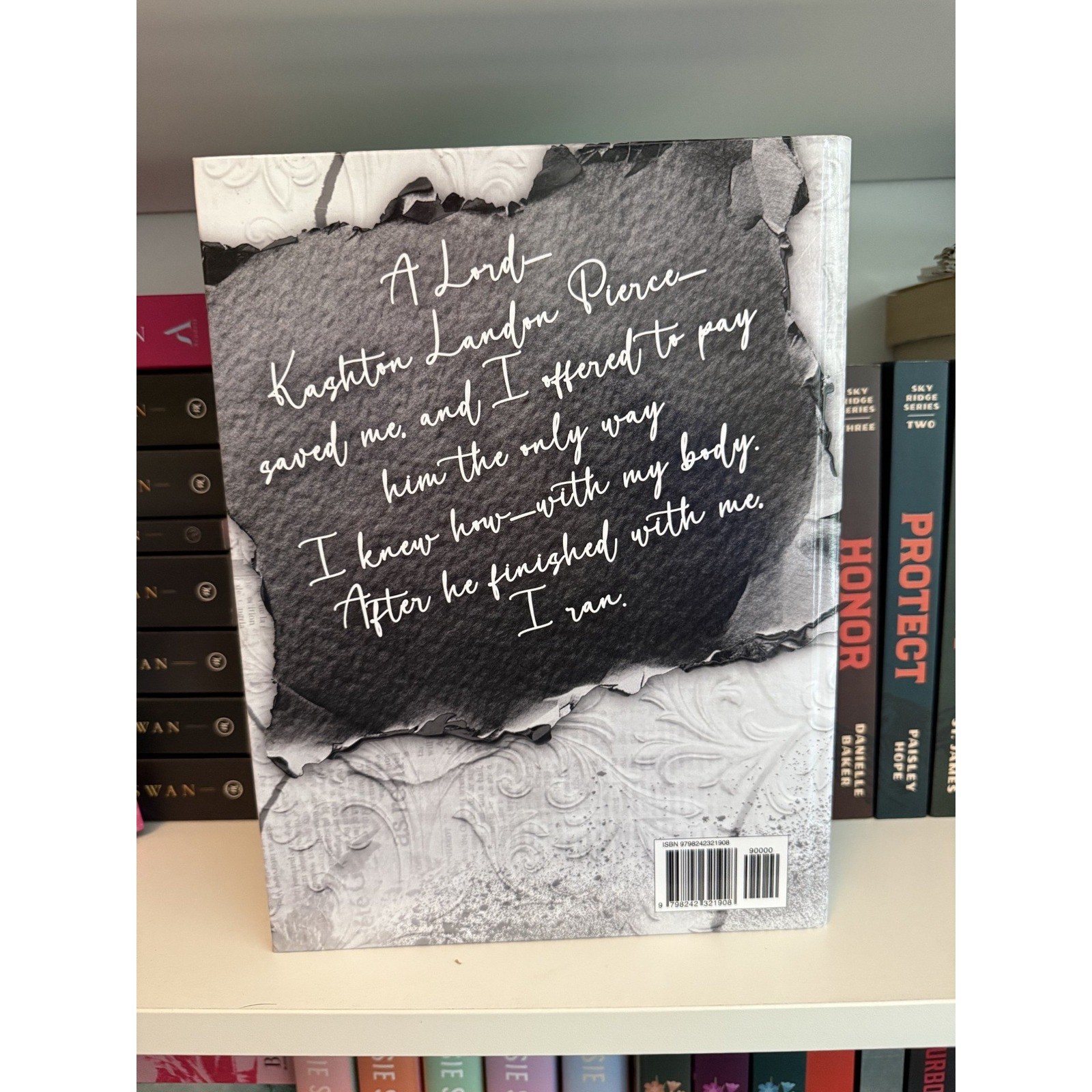 Chaotic Shantel Tessier Hardcover Dark Romance Spade Brother Book