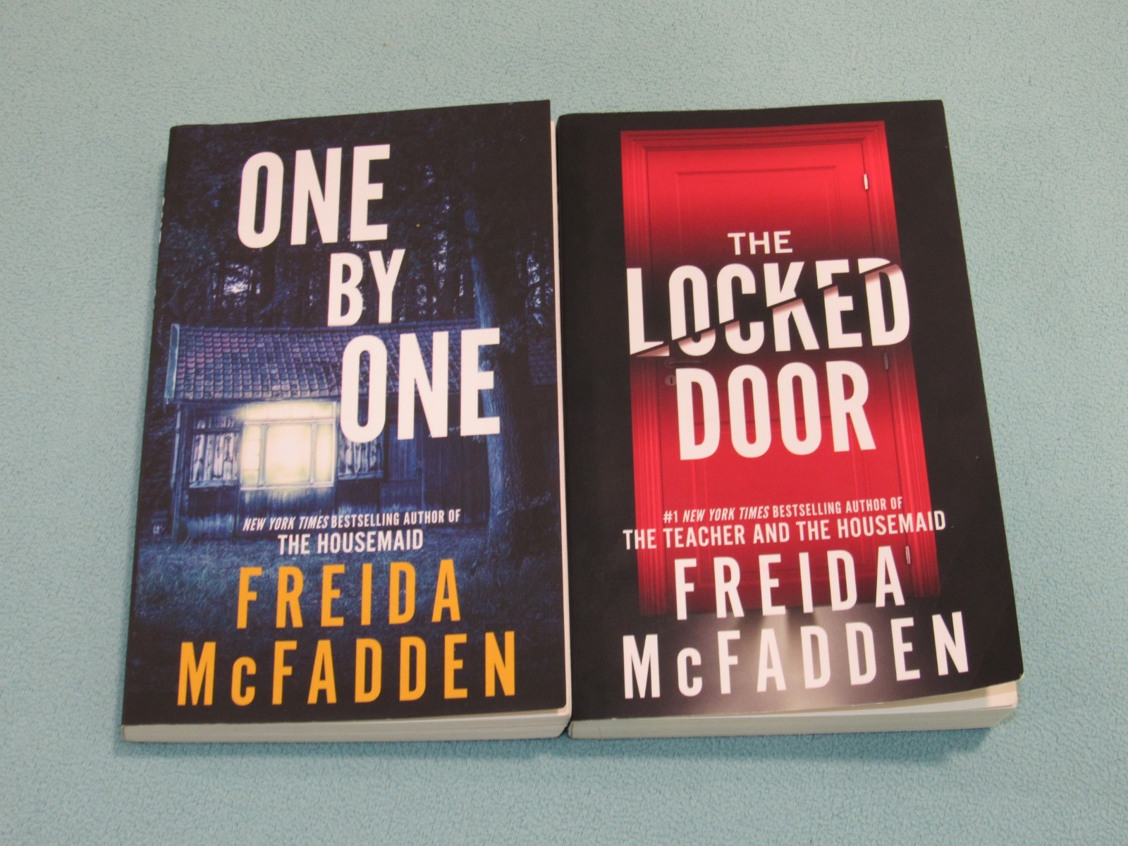 10 Book Lot: FREIDA MCFADDEN (Intruder~Tenant~Boyfriend~Teacher~Inmate~Housemaid
