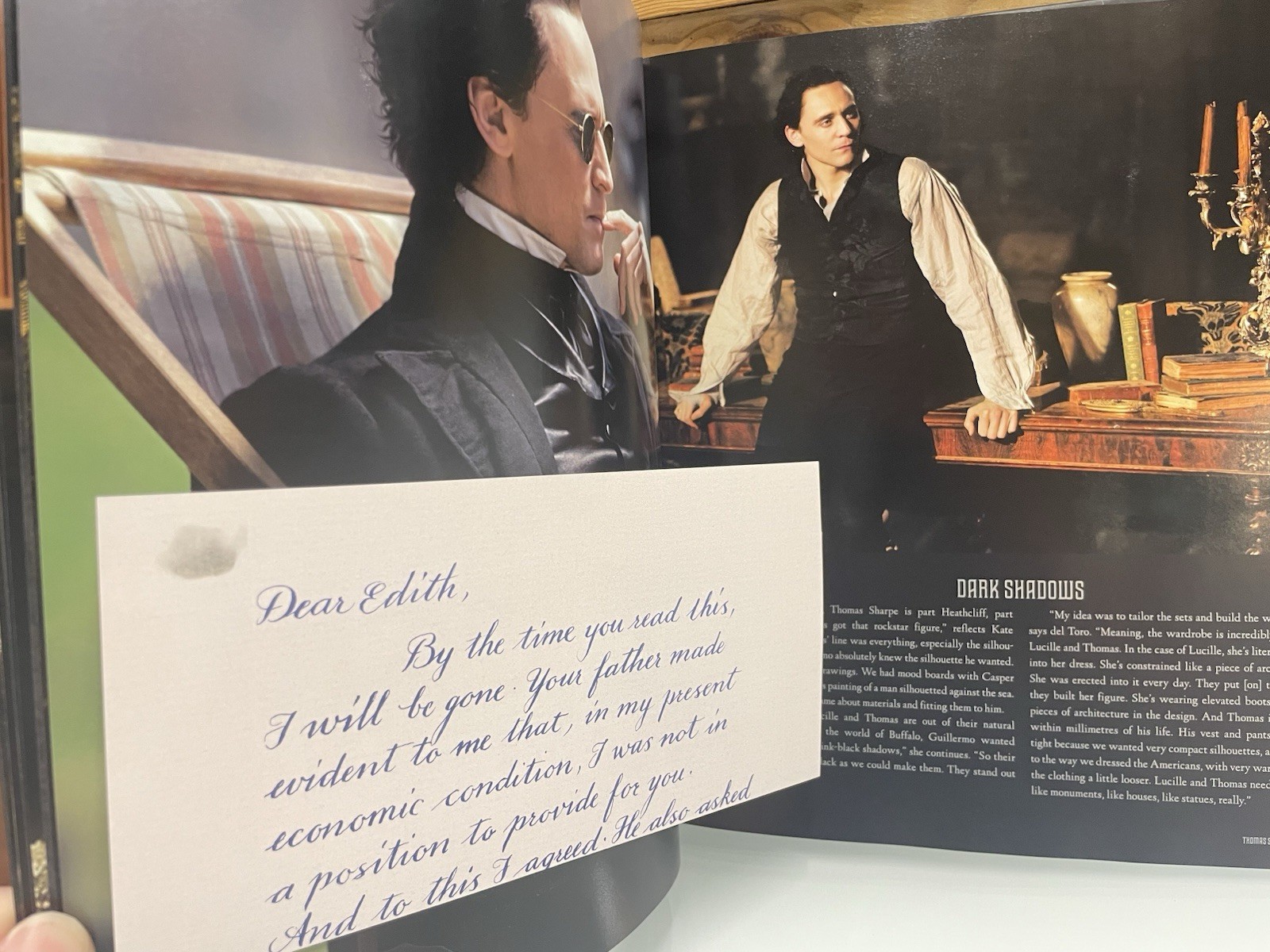 Crimson Peak: The Art of Darkness by Mark Salisbury w Inserts Guillermo Del Toro