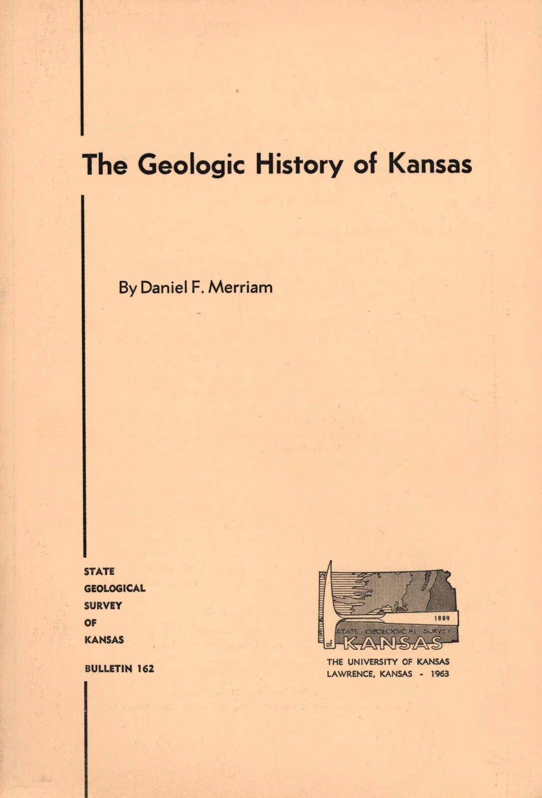 The Geologic History of Kansas by Daniel F. Merriam