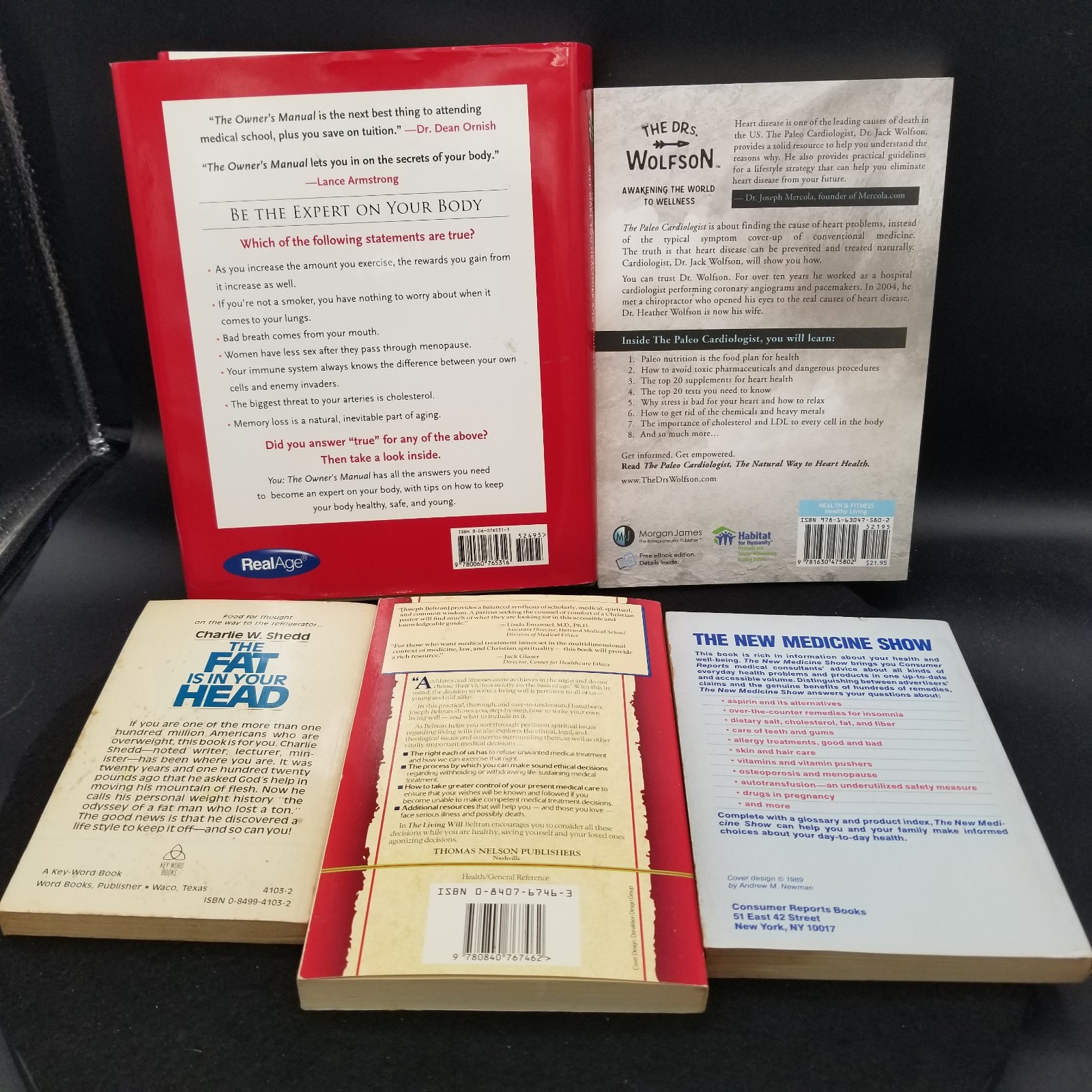 5 Health, Wellness & Practical Living Books, YOU: The Owner’s Manual, Oz, + more