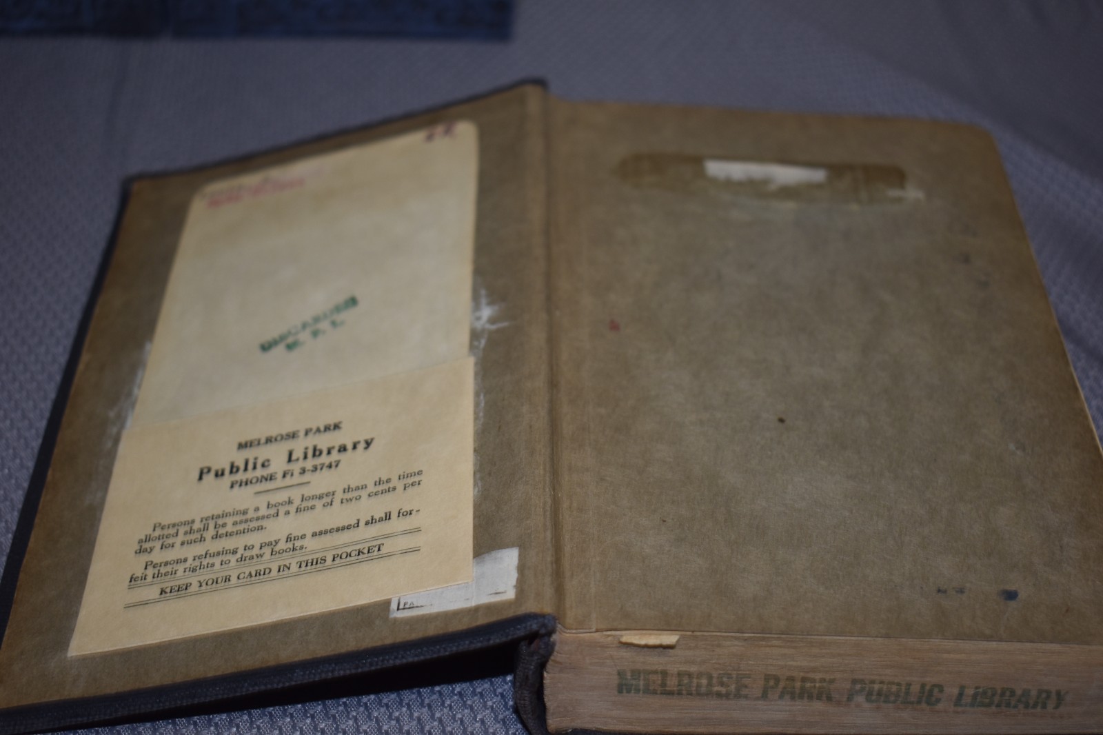 Main Street by Sinclair Lewis (1st Edition/31st Printing, hardcover, ex-library)