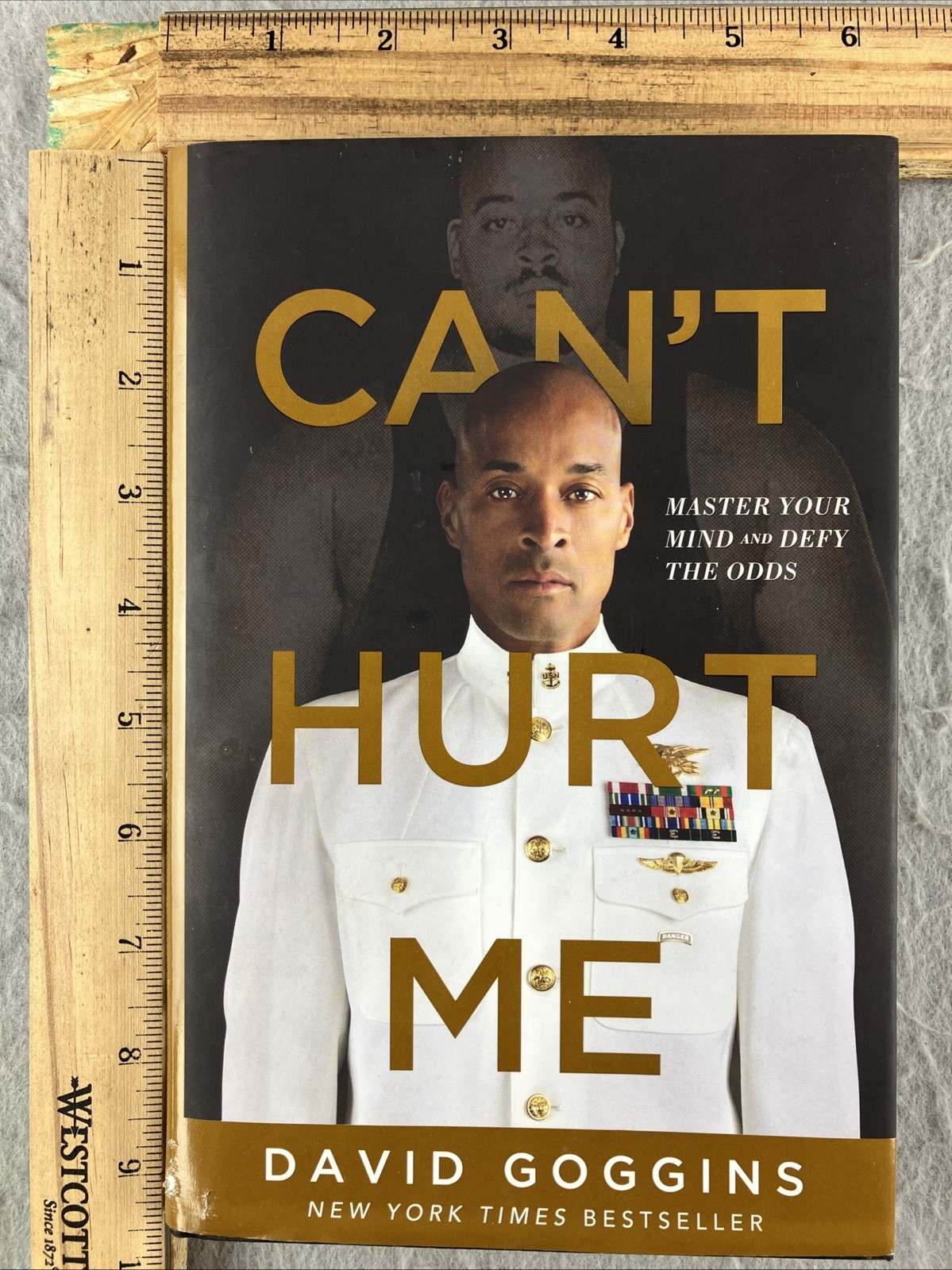 Can’t Hurt Me David Goggins Hardcover 2018 Master Your Mind Bestseller