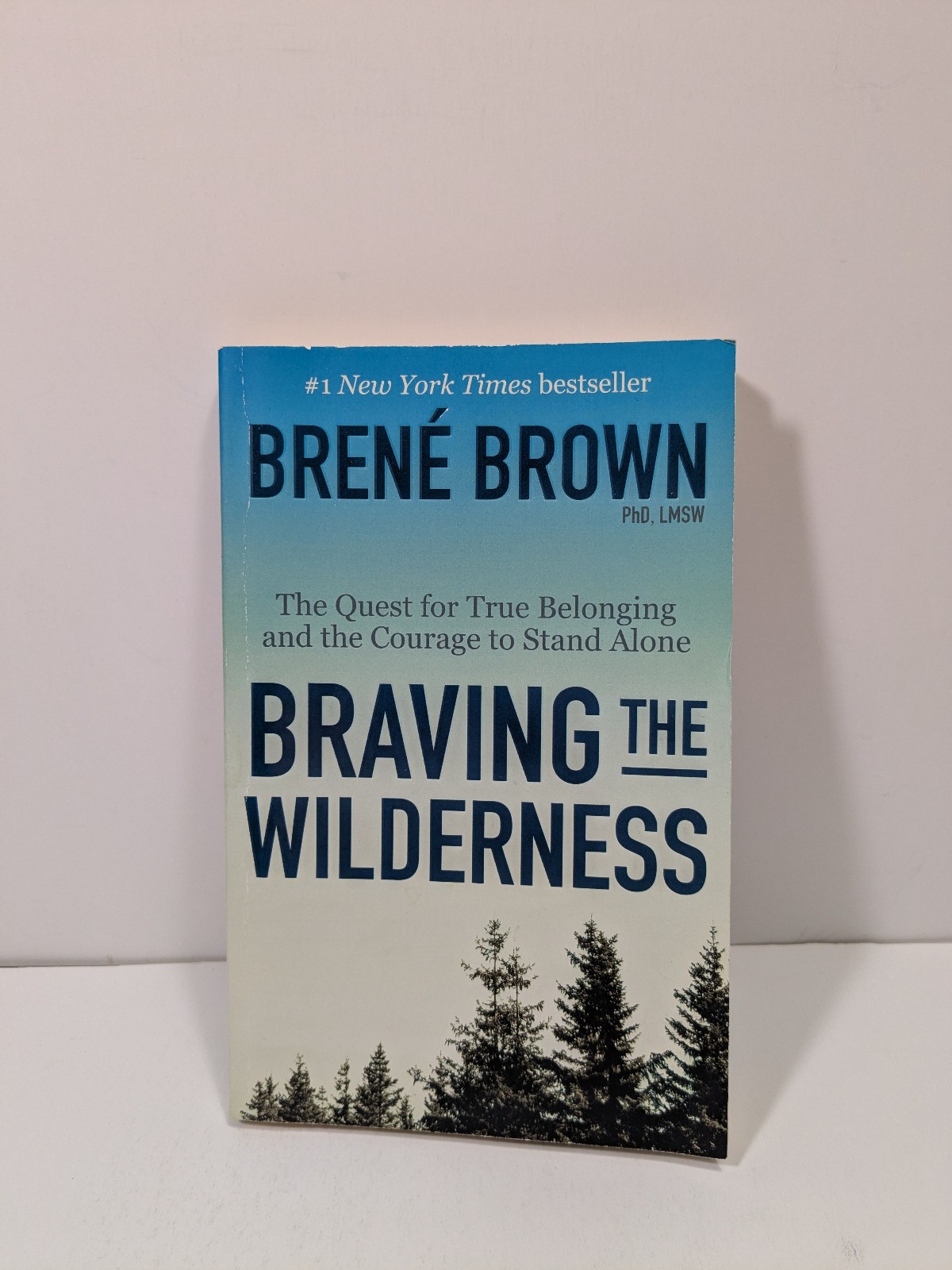 Braving the Wilderness by Brene Brown Paperback Book Psychology Self Help Memoir