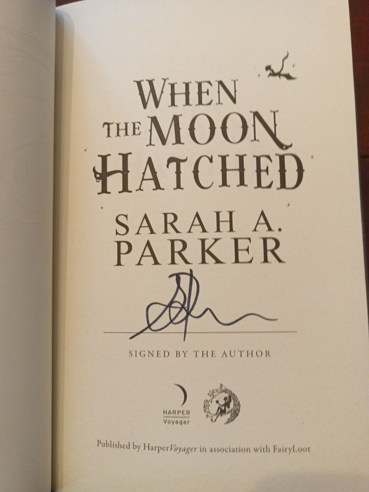 *Signed* Fairyloot When The Moon Hatched Special Edition