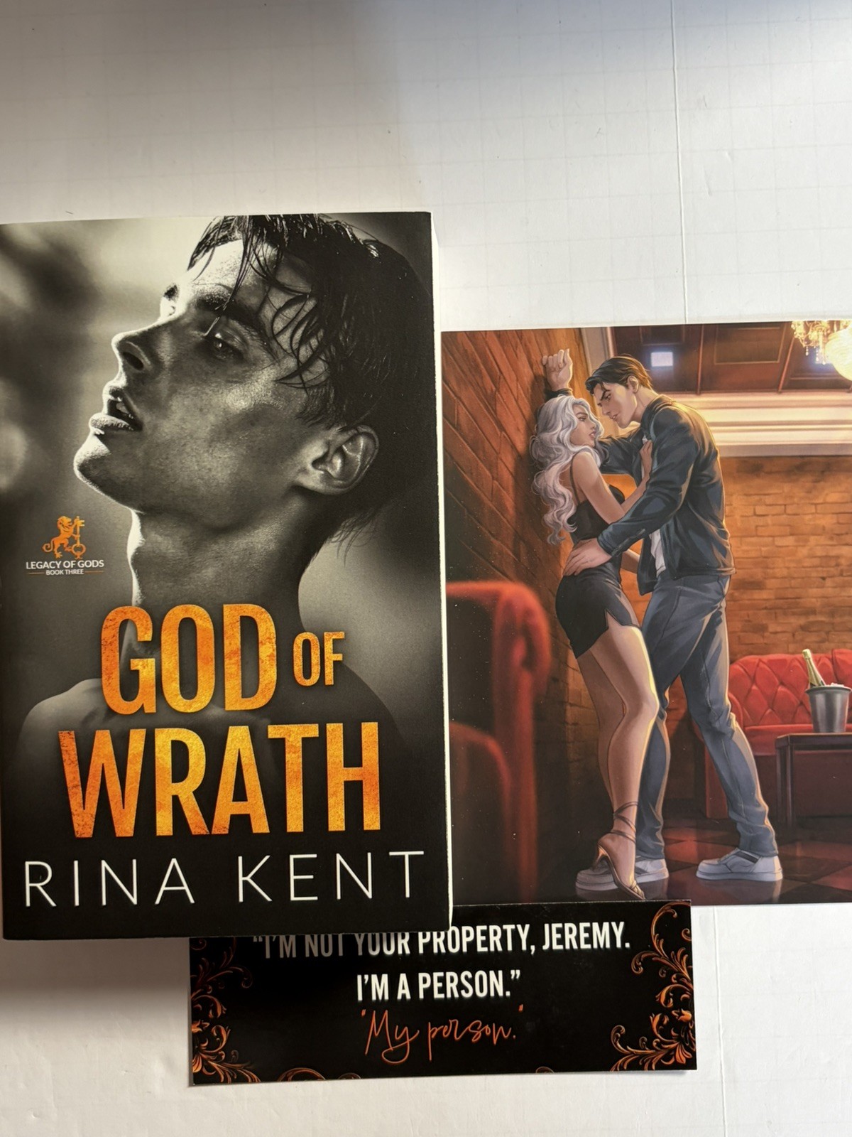 Legacy of Gods Trade PBKs (First Ed/OG Models) #1..#2..#3..#4..#6 Rina Kent/OOP