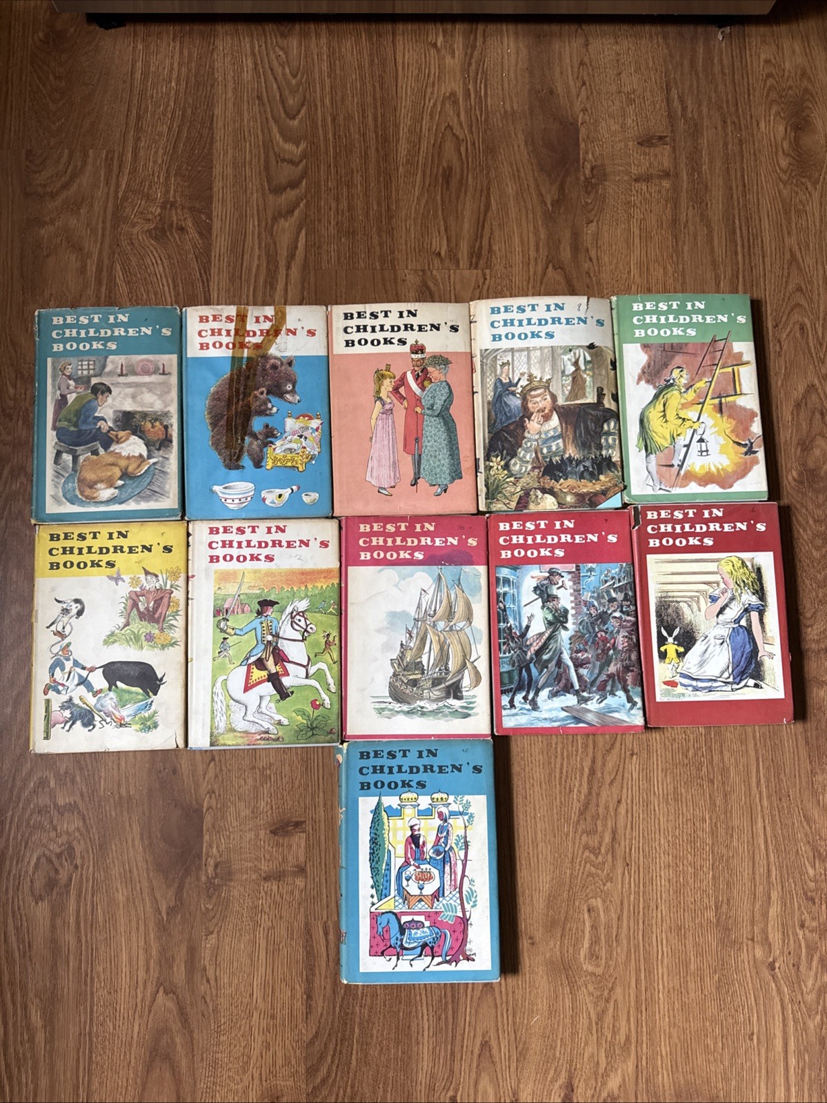 Lot Of 11 Best in Children’s Books Hardback w DJ