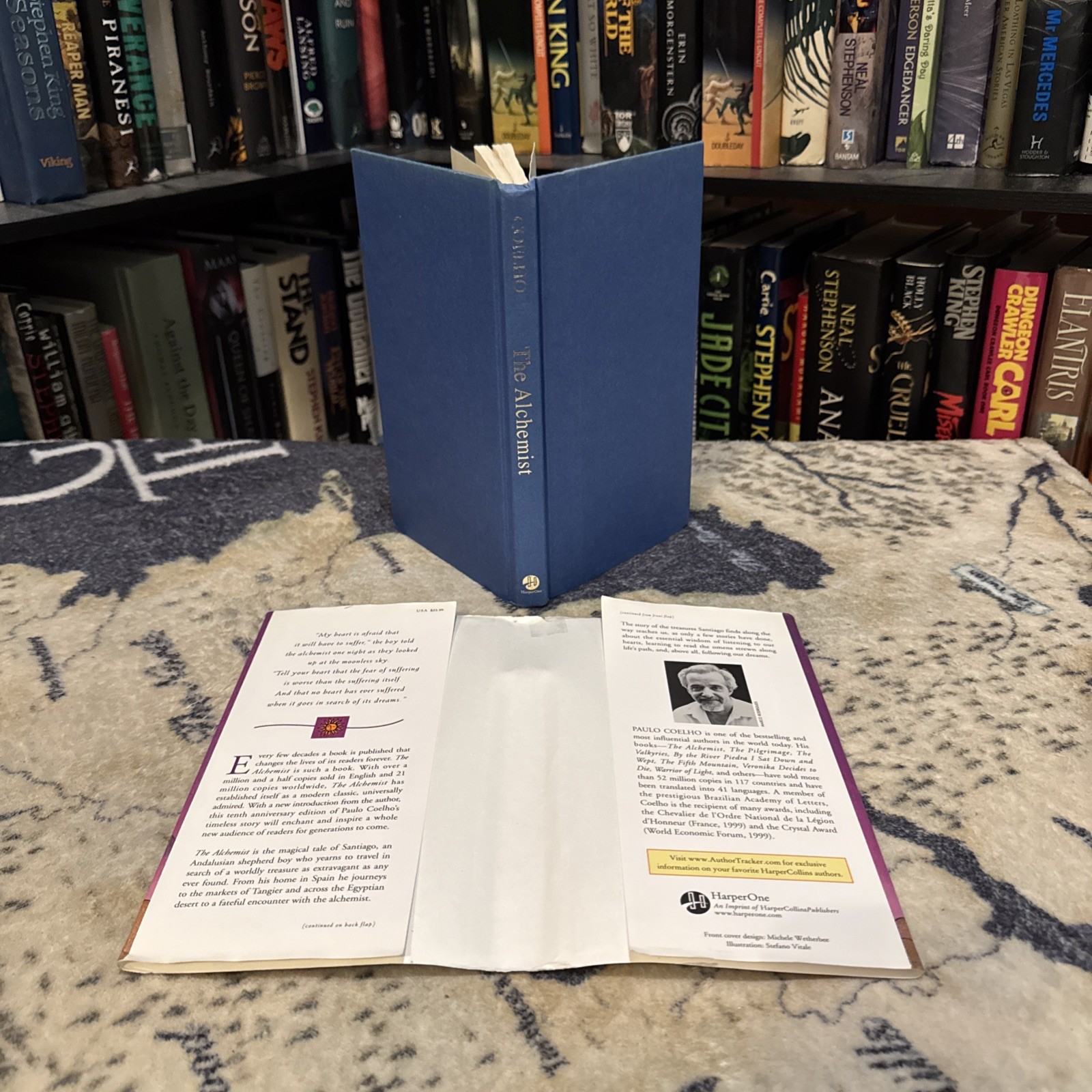 The Alchemist by Paulo Coelho (Hardcover) Anniversary Edition, G, MAILS FAST