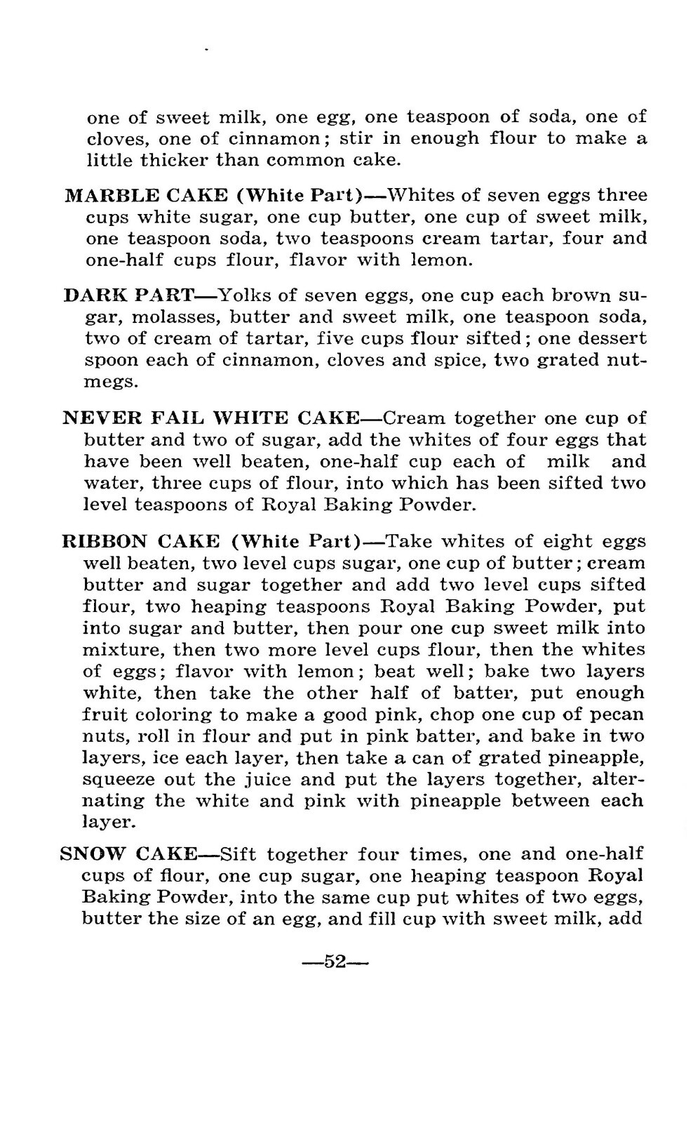 1922 The Mississippi Cook book 118 Pages
