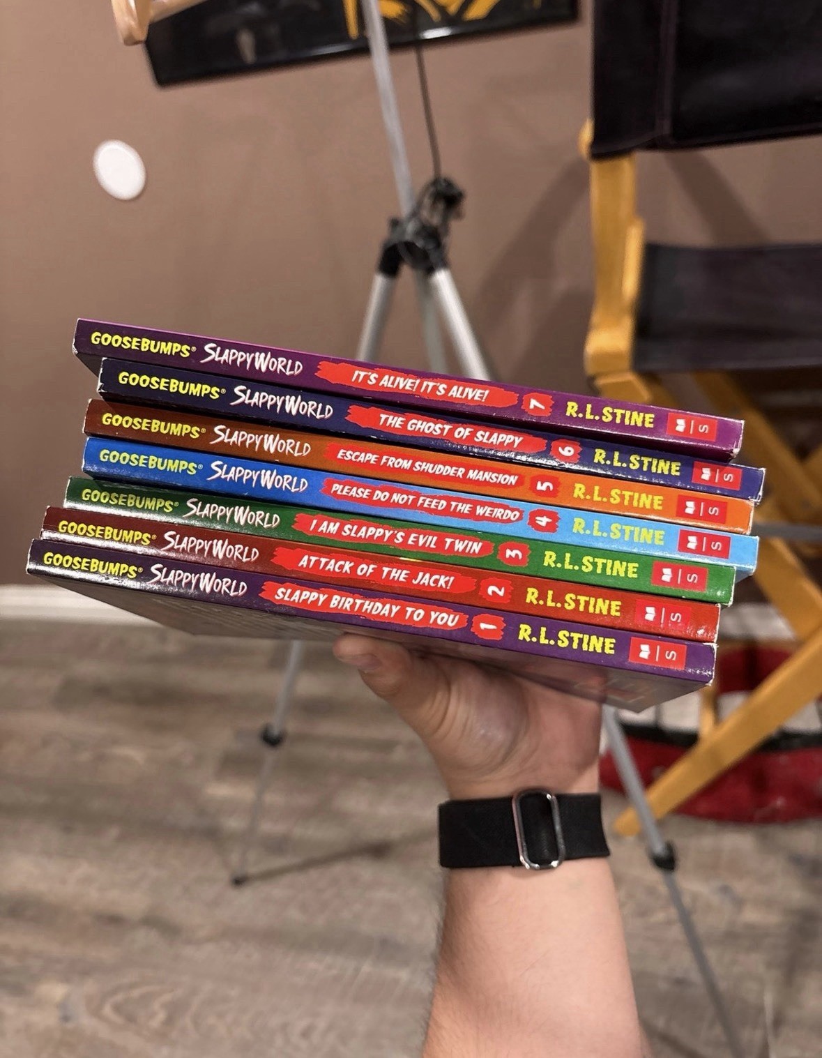 Slappy’s World Goosebumps RL stine 7 Book Lot