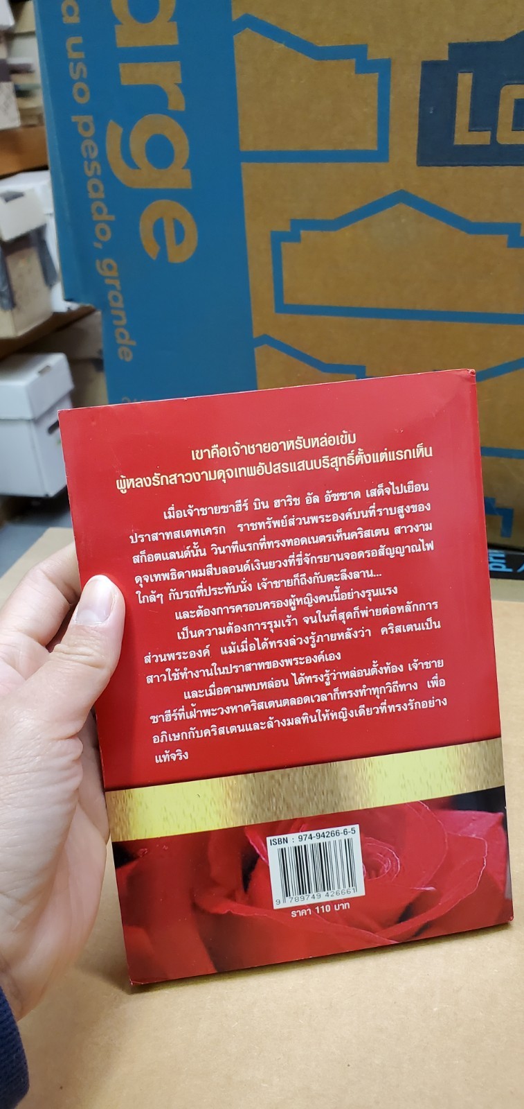 Thai Language #29; book; romance; paperback see scans for title and author novel