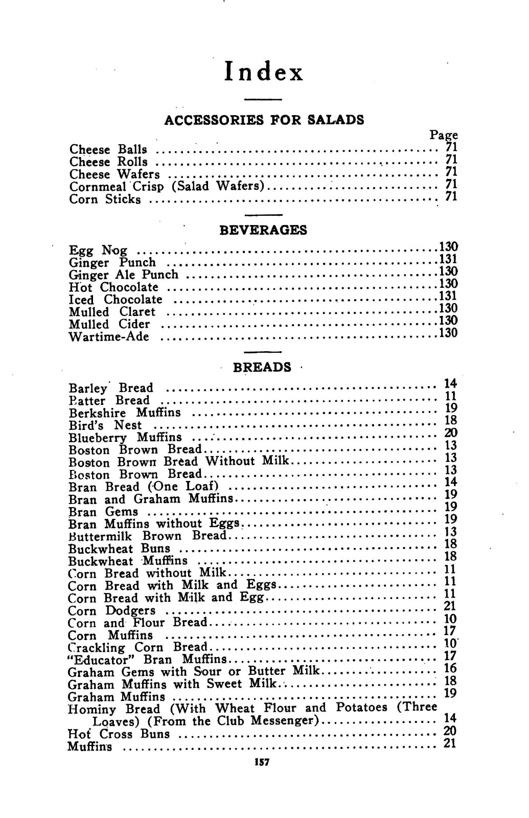 1918 Twentieth Century Club War Time Cook Book 161 Pages