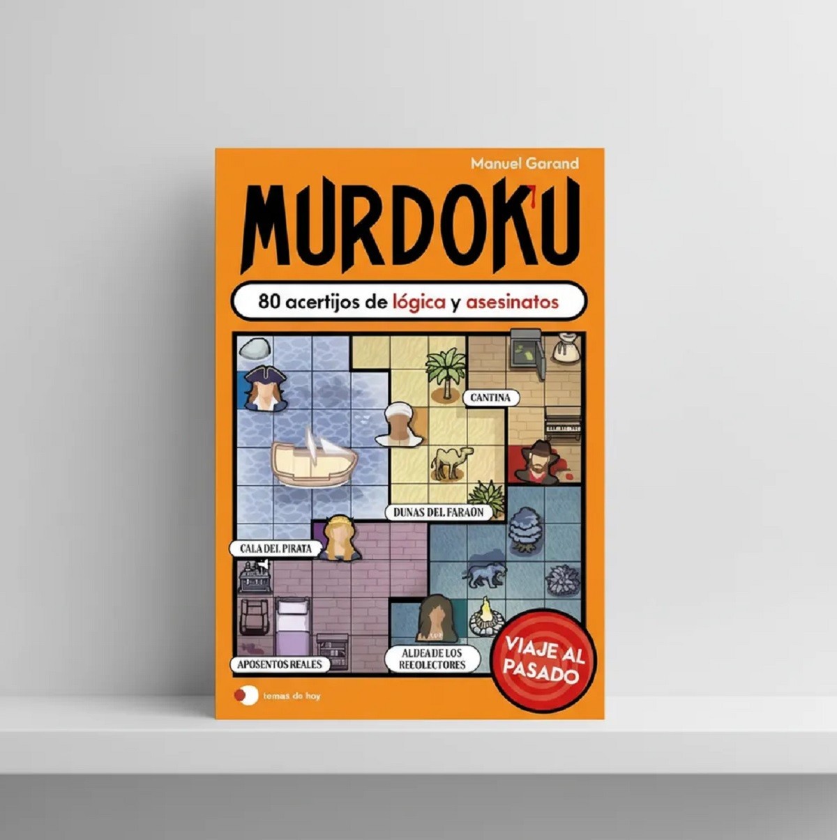 Libro Murdoku Viaje Al Pasado – Manuel Garand – Acertijos Logica Misterio Nuevo