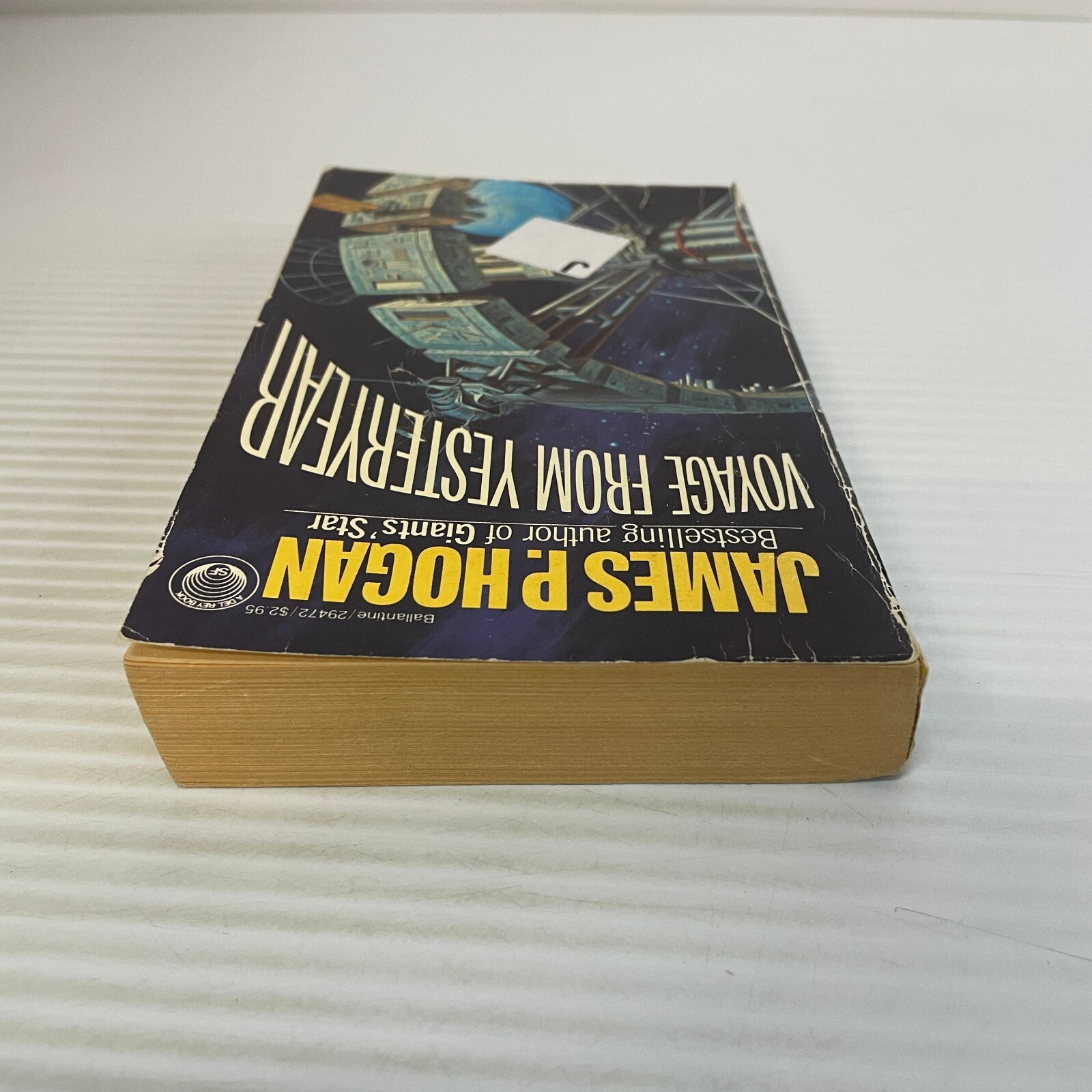 Voyage from Yesteryear Science Fiction Paperback Book by James P. Hogan 1982