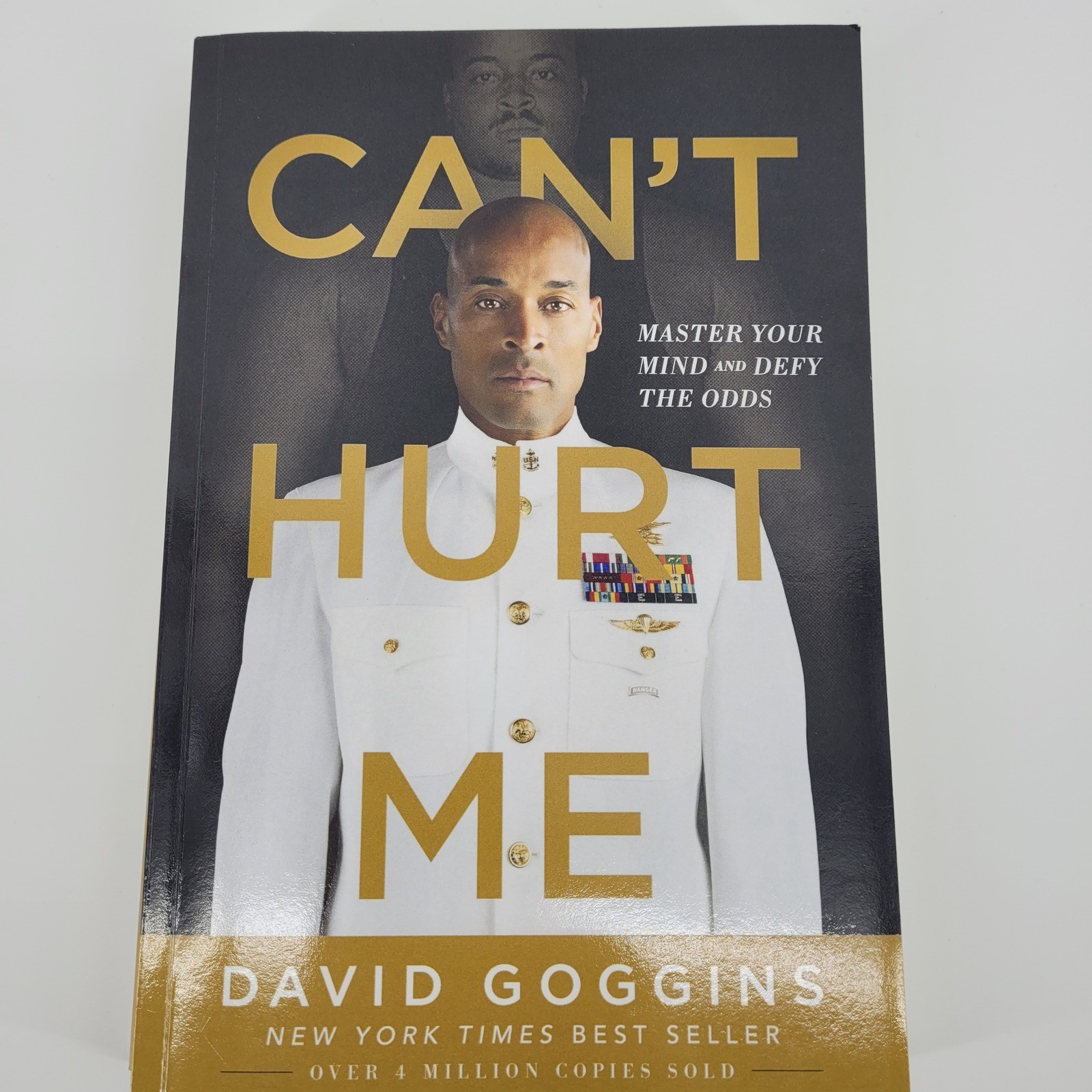 David Goggins Book Lot Can’t Hurt Me and Never Finished Paperback Set 1st Editio