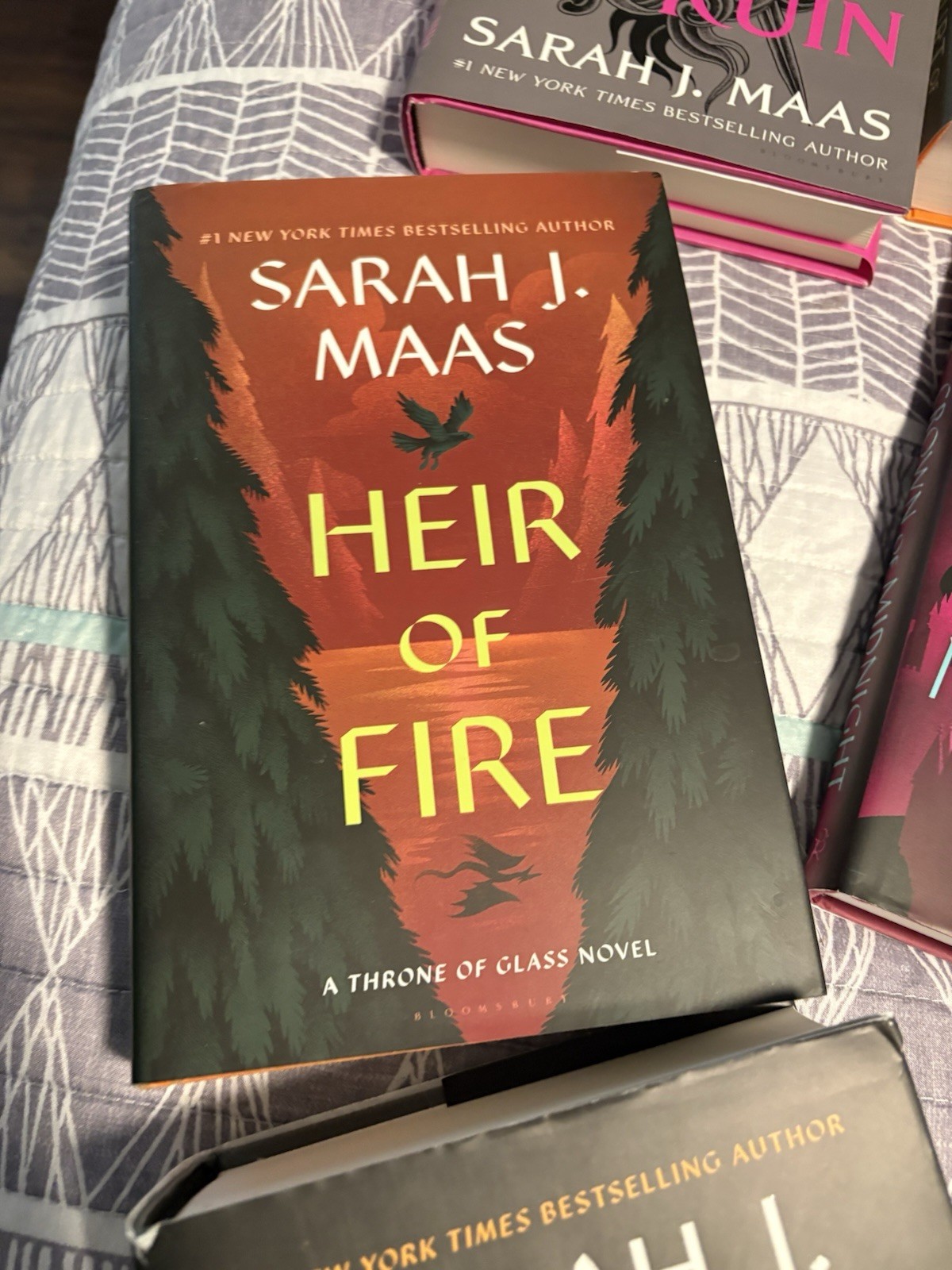 Throne of Glass: Heir of Fire by Sarah J. Maas – Hardcover English Fantasy YA