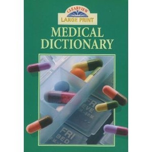 Medical Dictionary : ( Large Print ) by No Author Book The Fast Free Shipping
