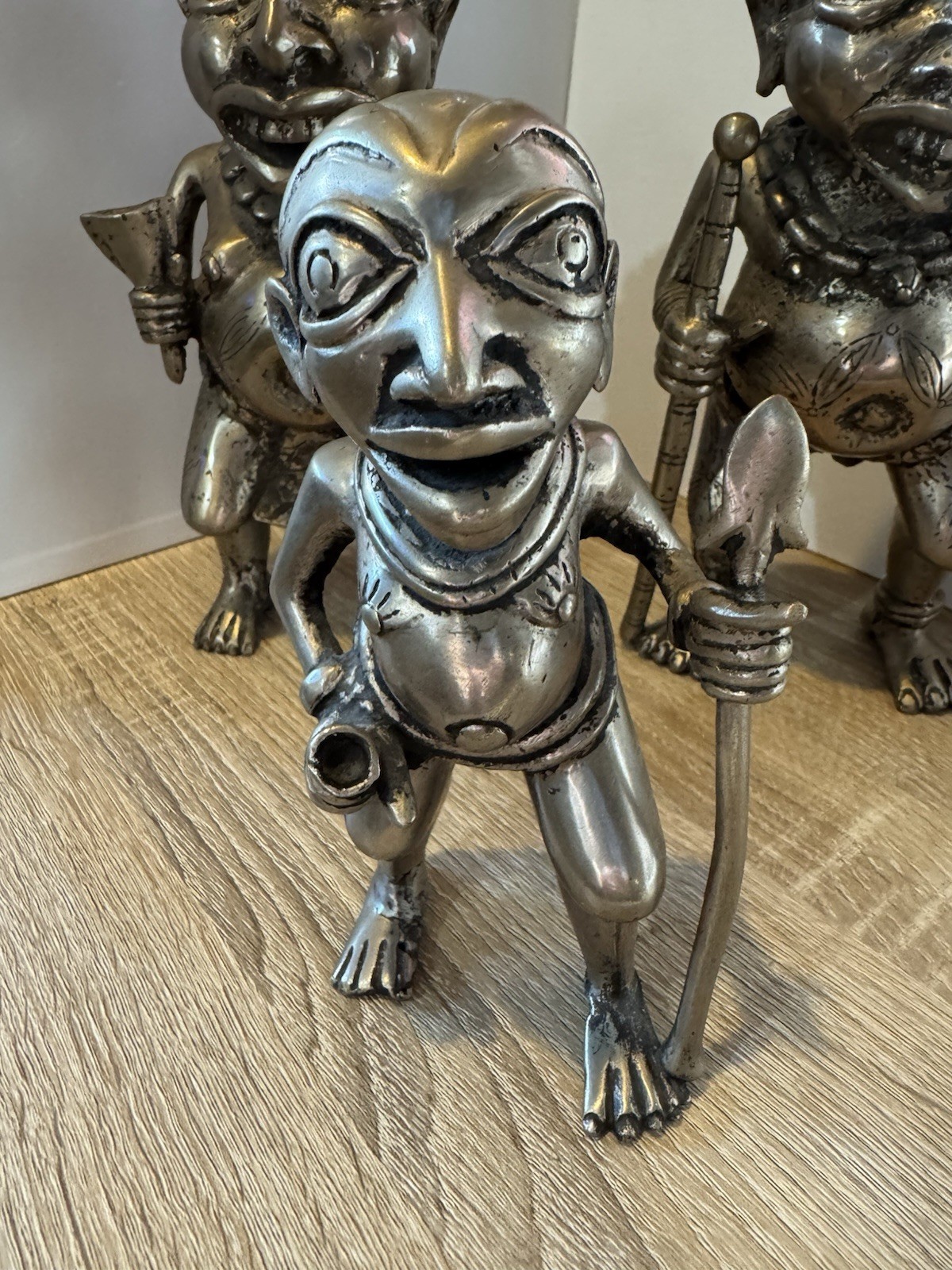 Bronze Edo people Benin Kingdom in Nigeria or the Bamum/Tikar people in Cameroon