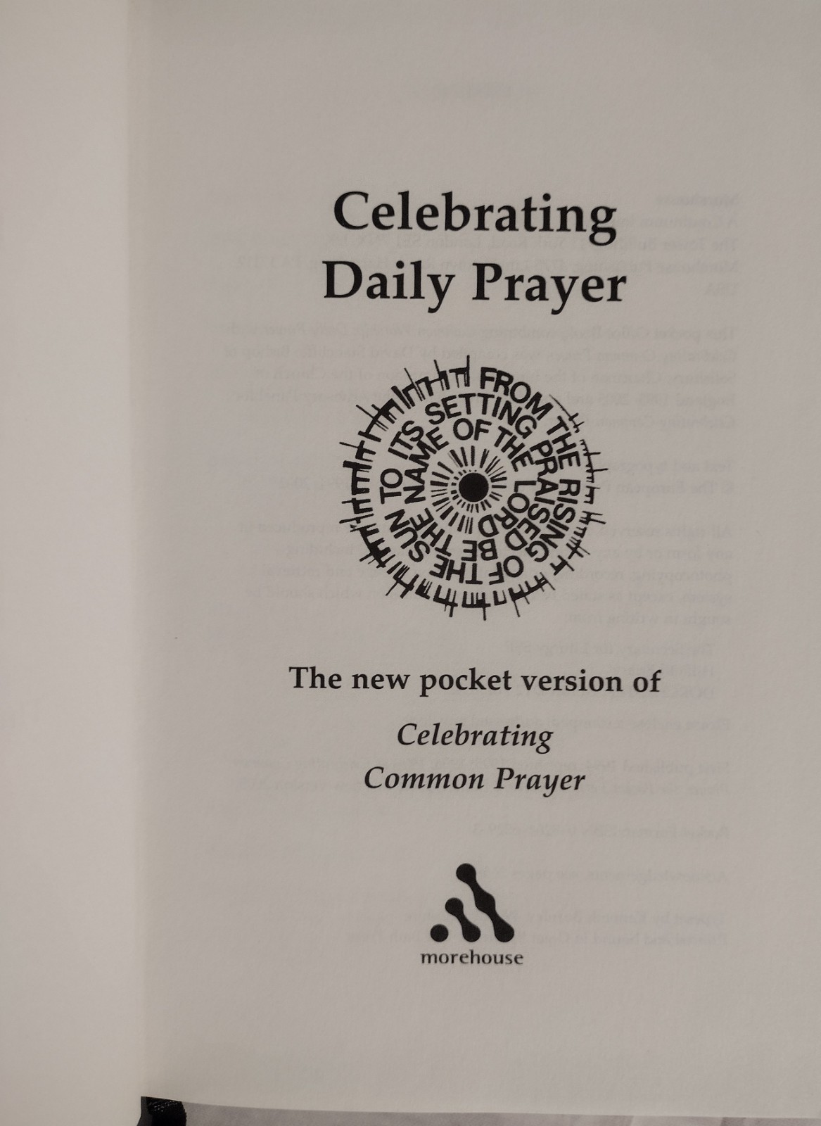 Celebrating Daily Prayer: A Version of Common Worship Daily Prayer, 2005, HB, VG