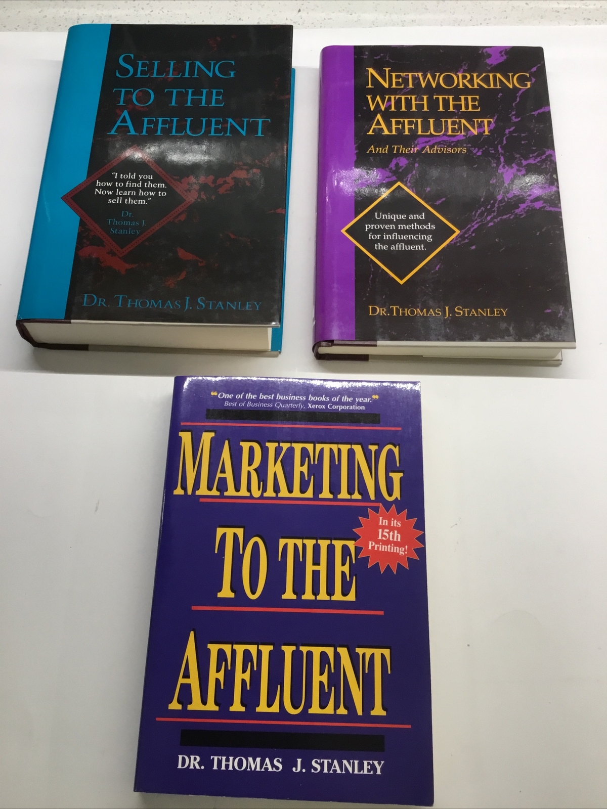 Thomas J Stanley Lot Affluent Sales, Marketing, Networking