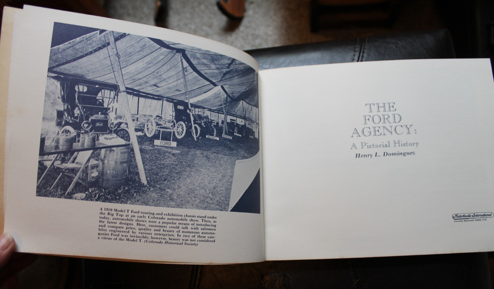 The Ford Agency A Pictorial History Collectible Book 1981 Henry L. Dominguez