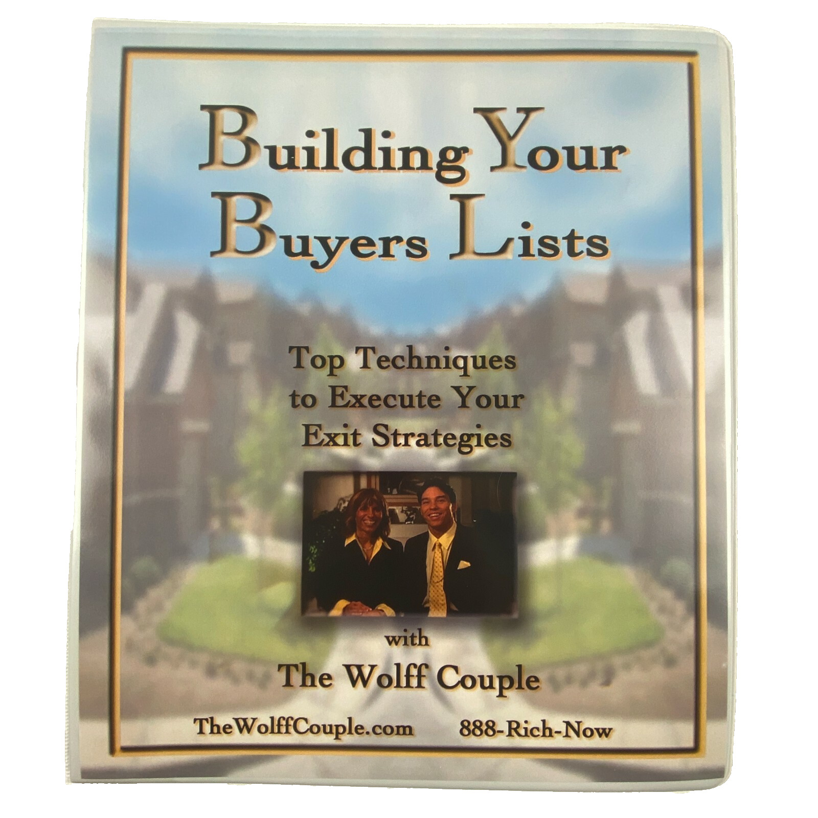 The Wolff Couple Building Your Buyer’s List Real Estate Manual Forms CD $497 B35