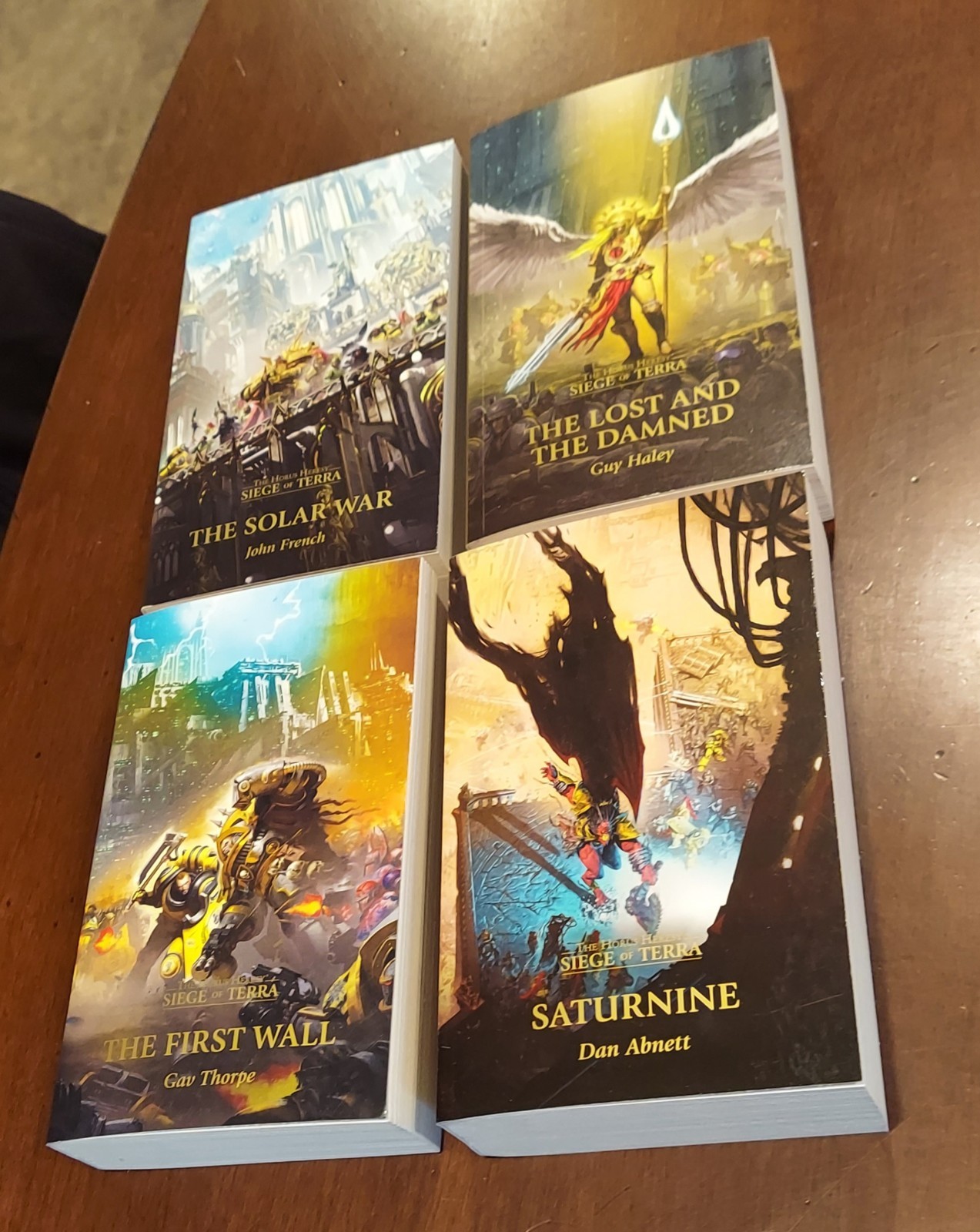 Siege Of Terra Books 1-4 Warhammer Horus Heresy PB Lot