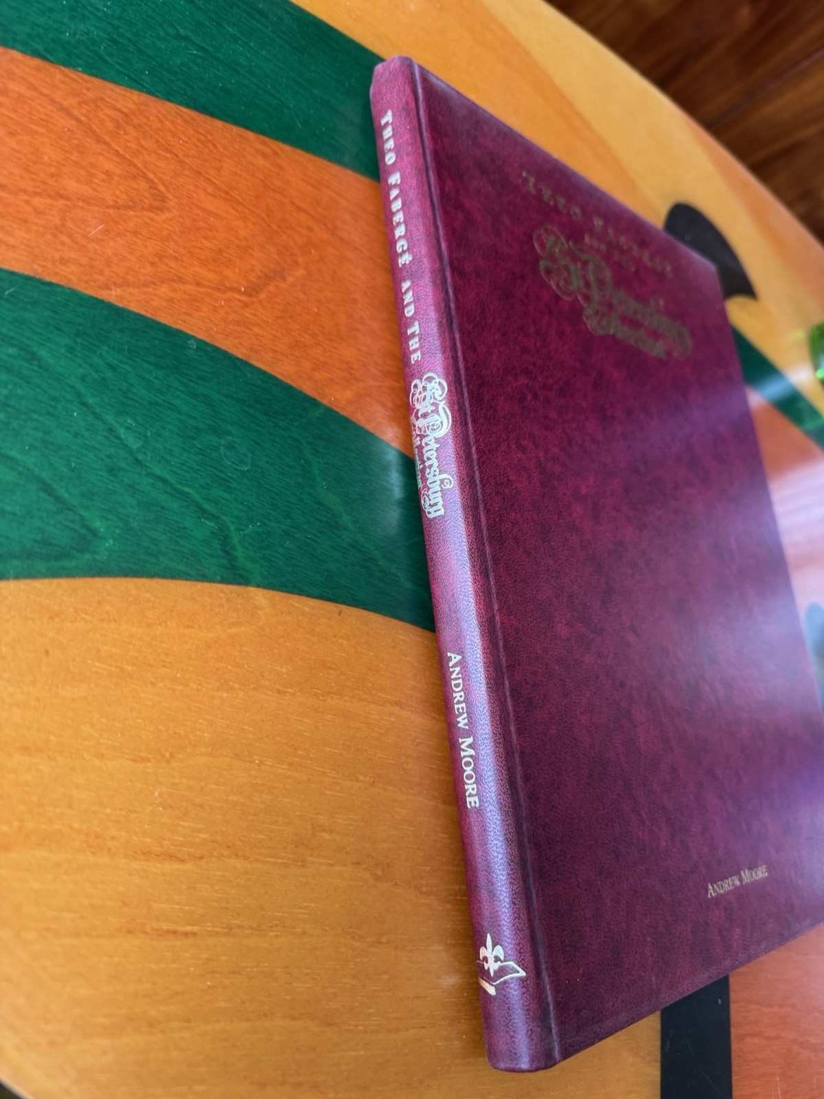 Theo Fabergé & The St. Petersburg Collection SIGNED* HC Leather by Theo Fabergé!
