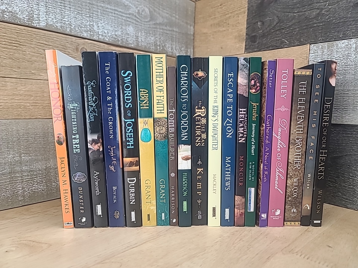 Lot Of 19 LDS Fiction Books Covenant Communication Scripture Stories