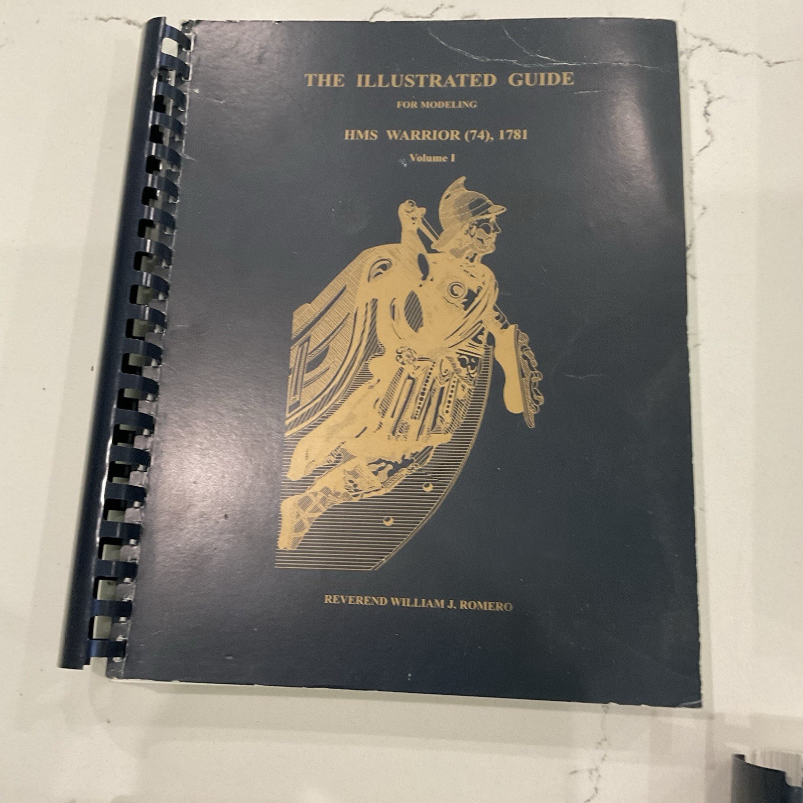 William Romero Illustrated Guide for Modeling the HMS Warrior 1781 Complete Set