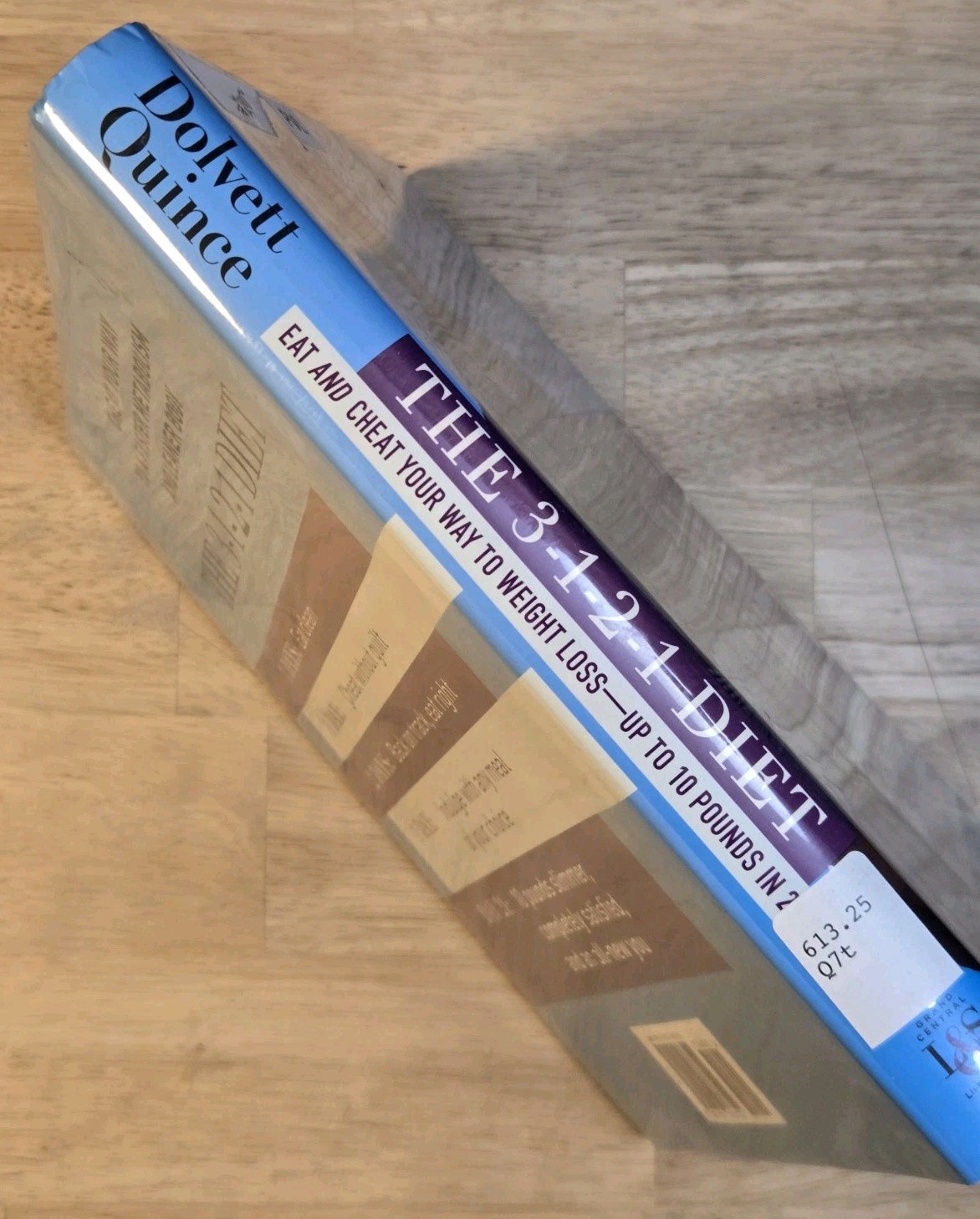 3-1-2-1 DIET Dolvett Quince: Lose 10 lbs in 21 Days! Hardcover Fast Shipping
