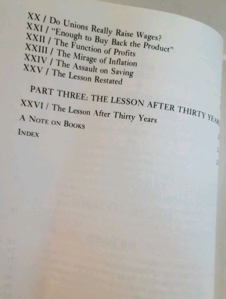 Economics in One Lesson by Henry Hazlitt (Hardcover) 2020 Edition