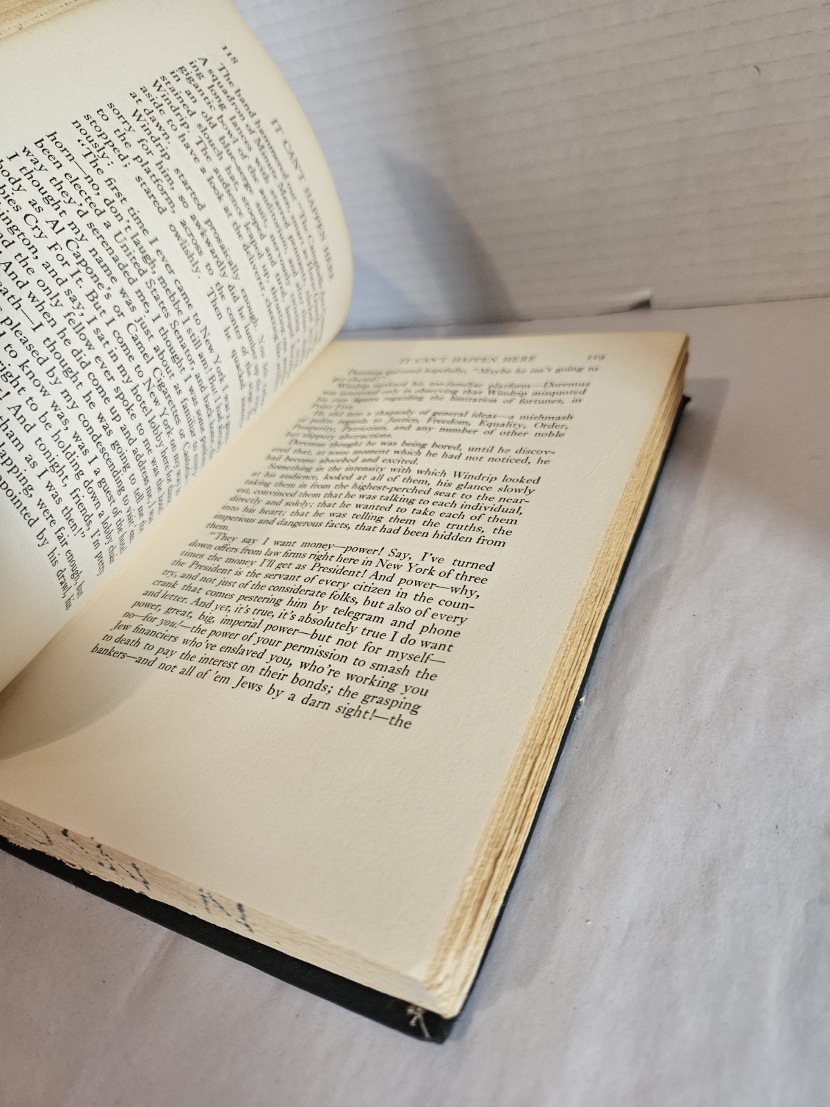 It Can’t Happen Here 1935 Doubleday Doran by Sinclair Lewis HC First Edition