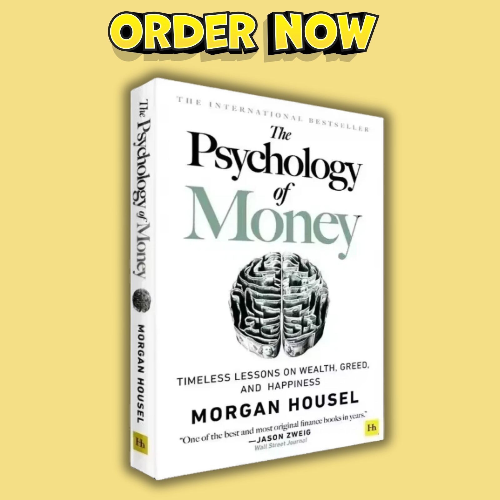The Psychology of Money by Morgan Housel (paperback) FREE SHIPPING