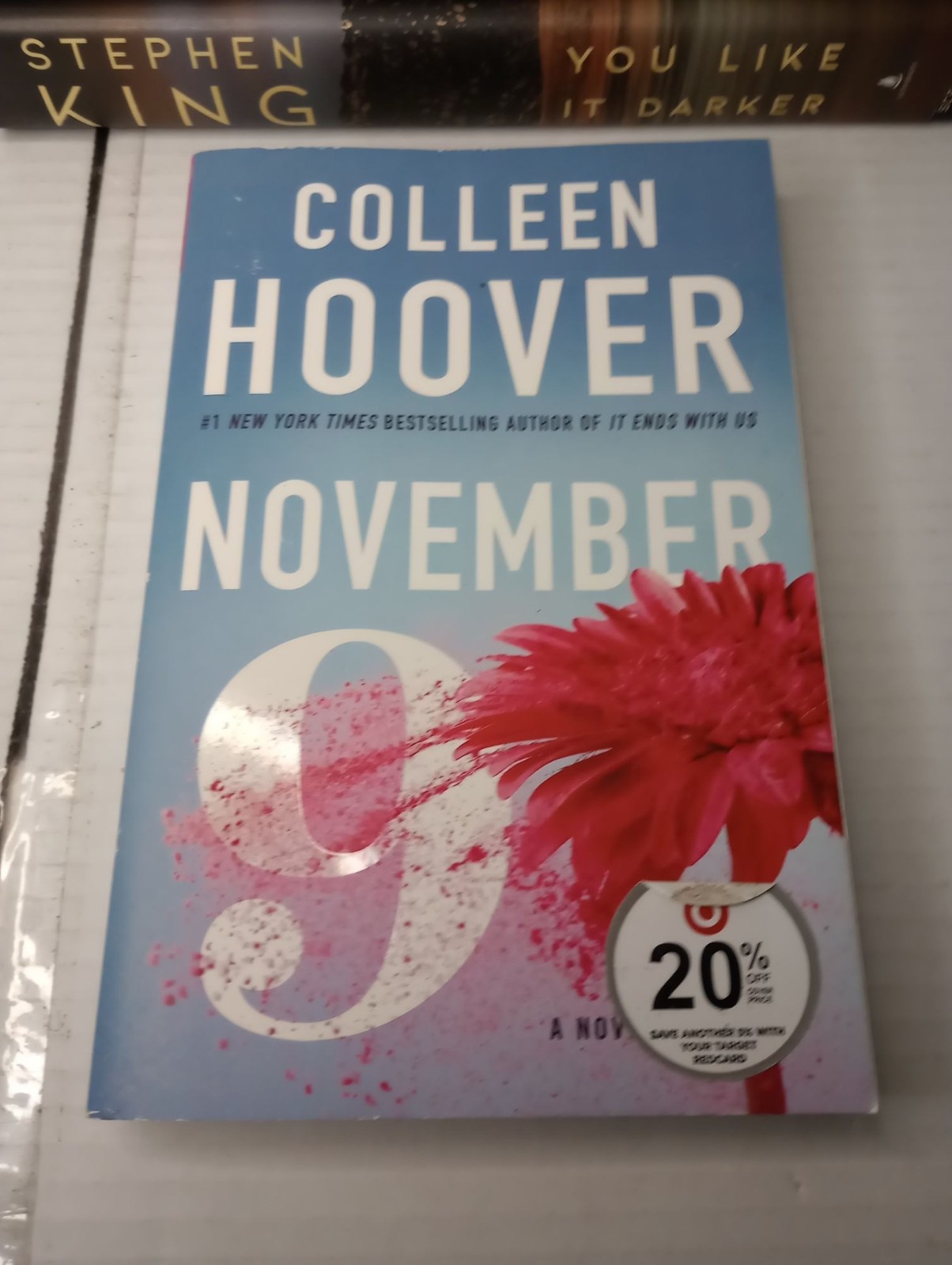 Set Of 7 Popular Fiction Books By Colleen Hoover Liane Moriarty & Stephen King I