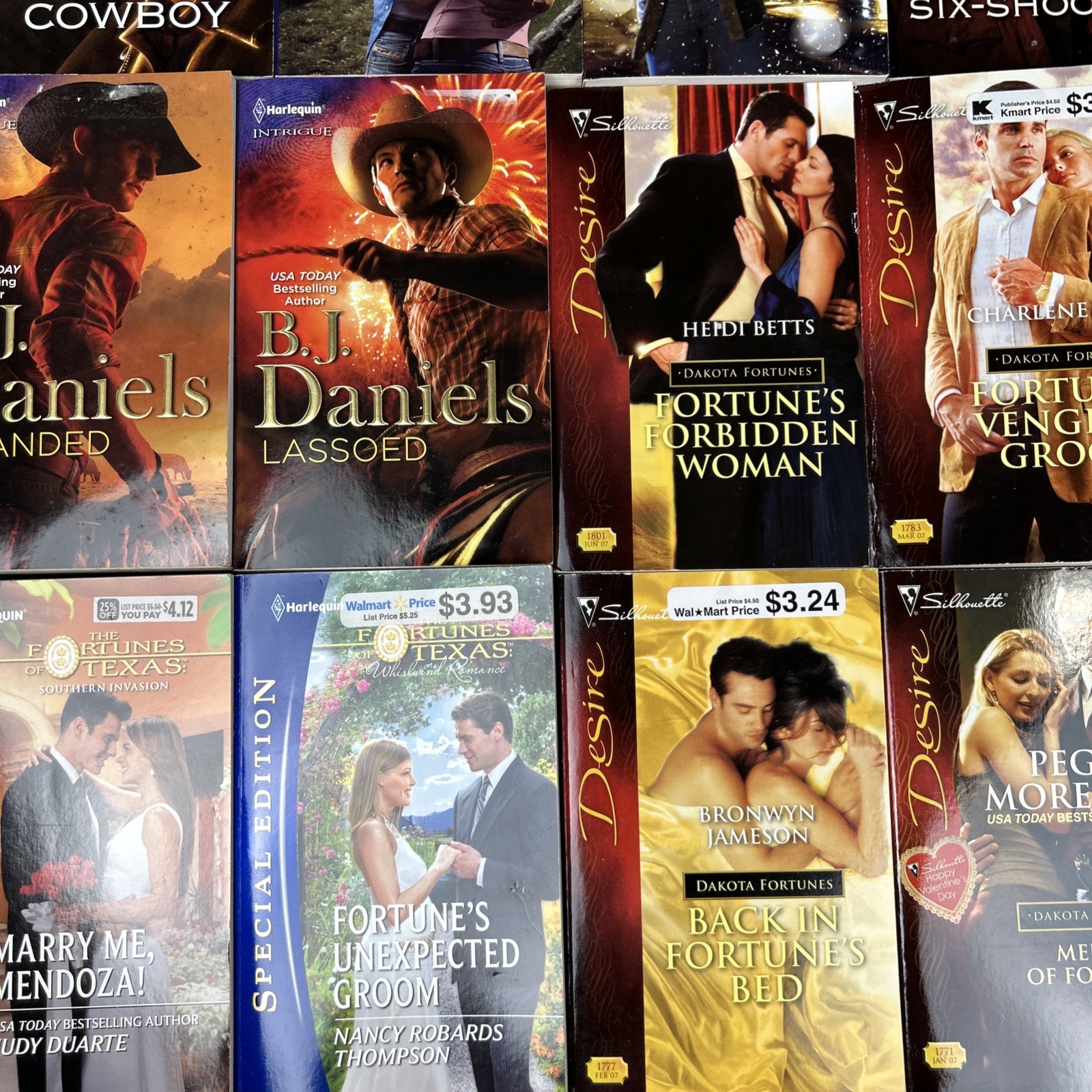 Harlequin Romance Book Lot Of 32 Paperback Suspense Multiple Series