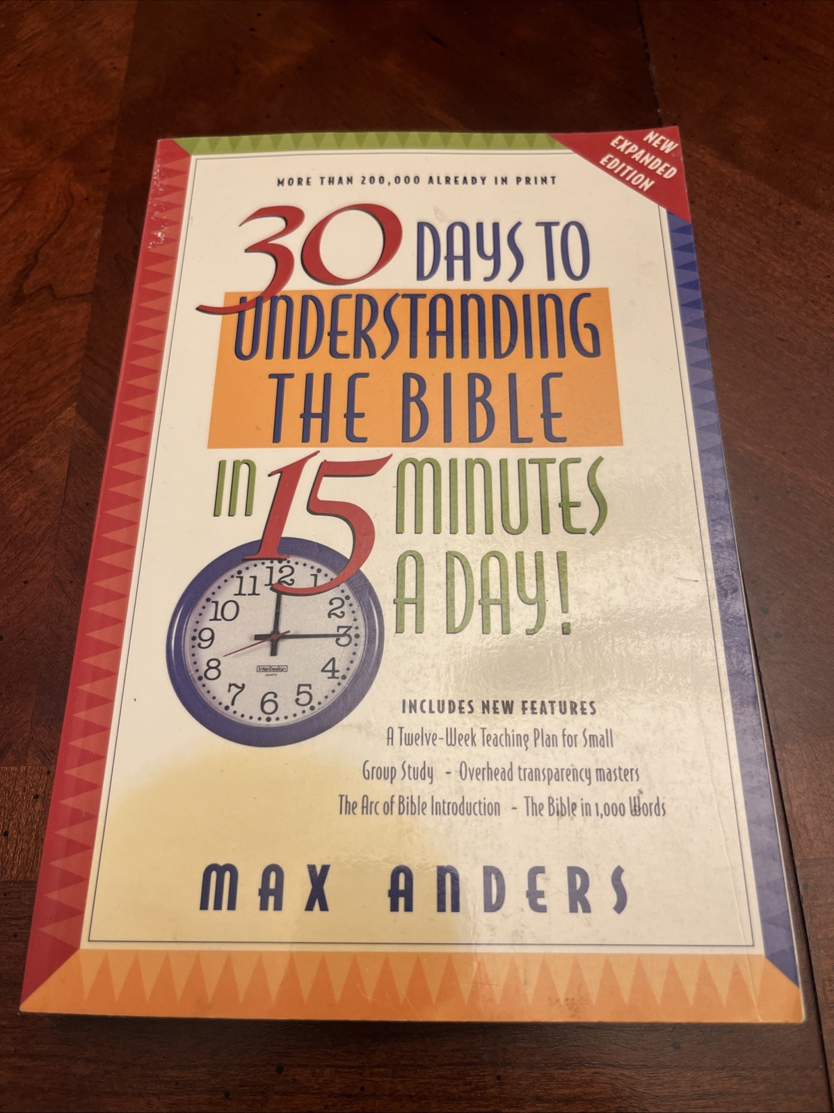 30 Days to Understanding the Bible in 15 Minutes a Day! PB VG 1998 A20