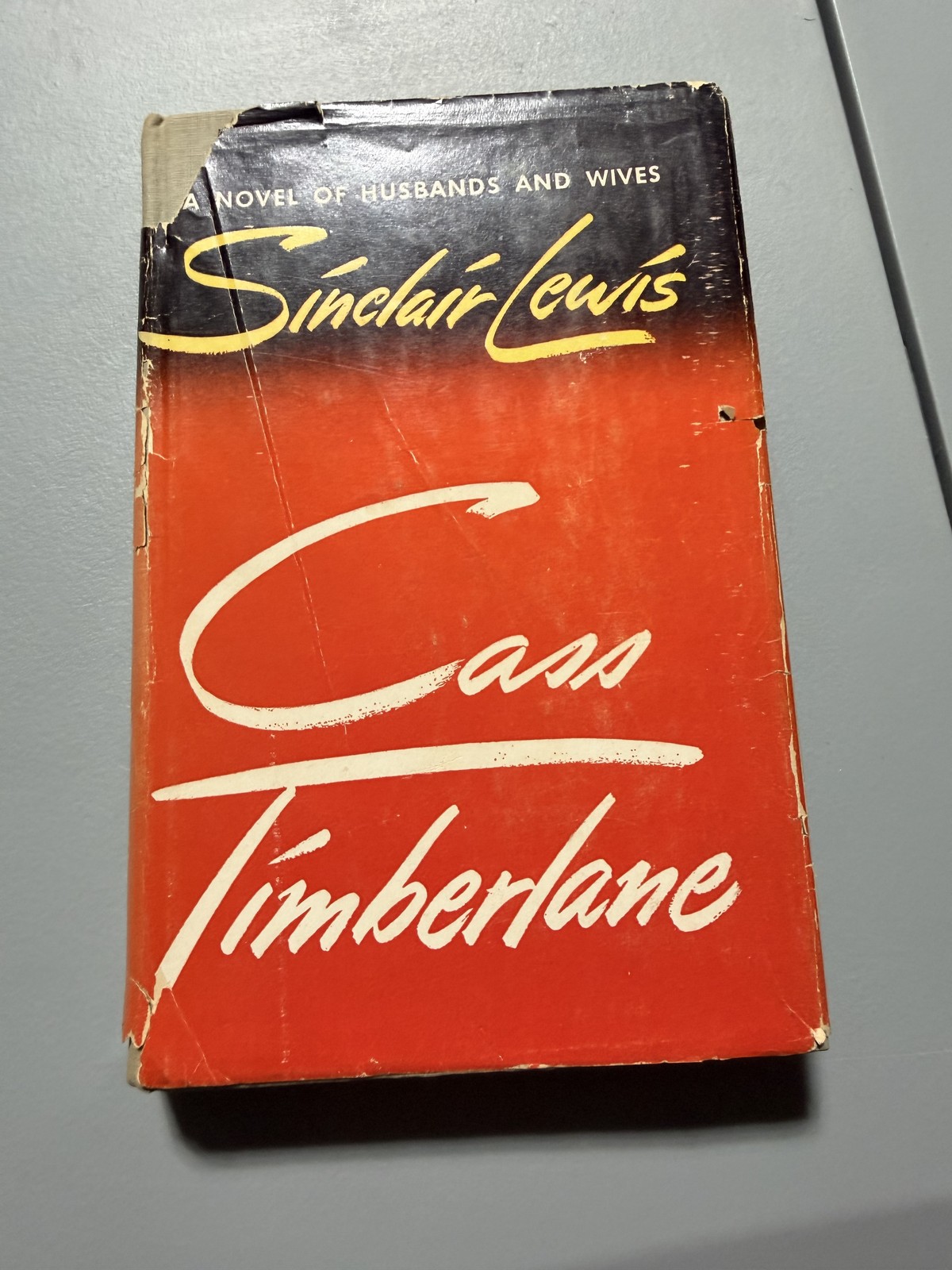 Cass Timberlane Sinclair Lewis 1945 Random House Hardcover Dust Jacket