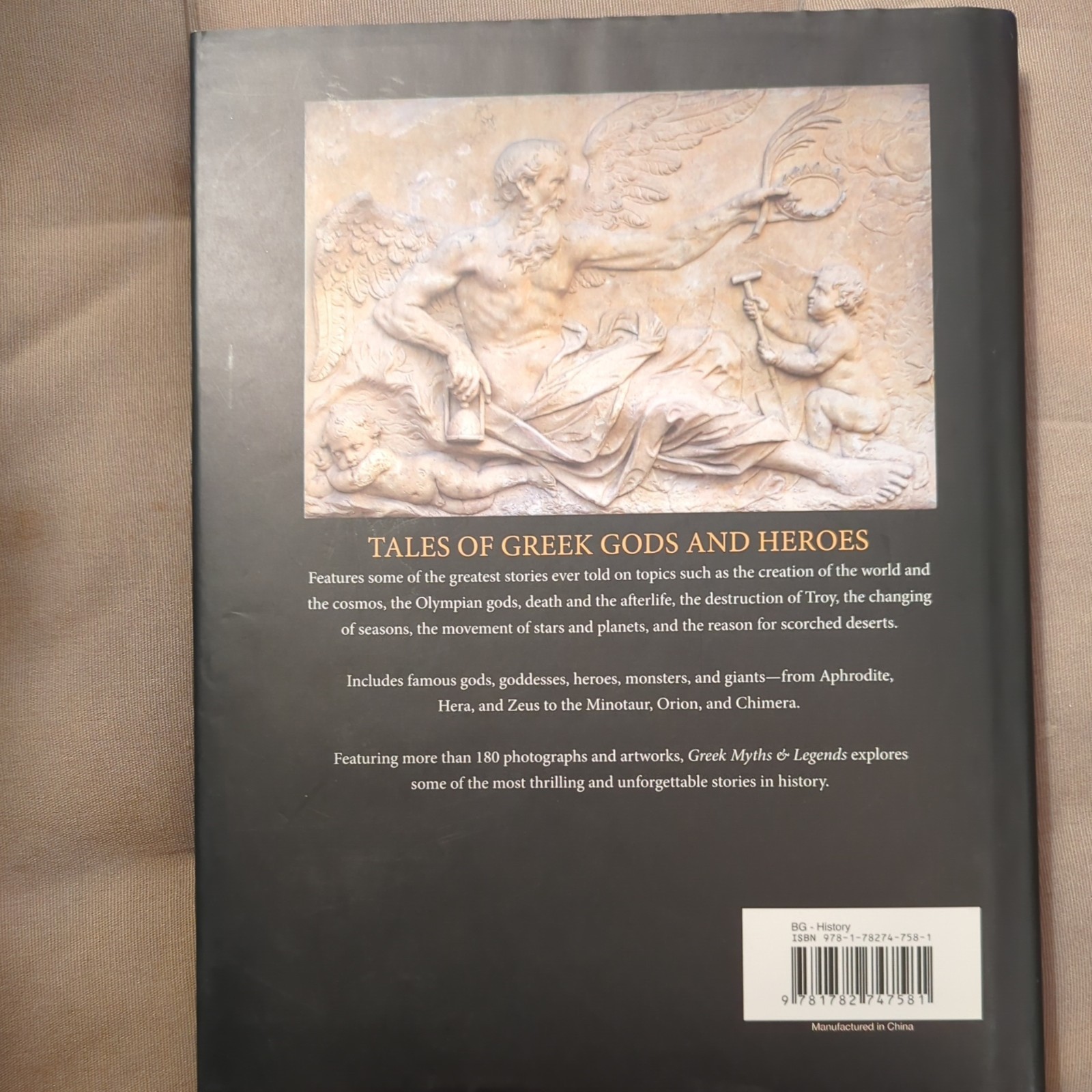 Greek Myths & Legends From the Titans to Icarus and Odysseus HC