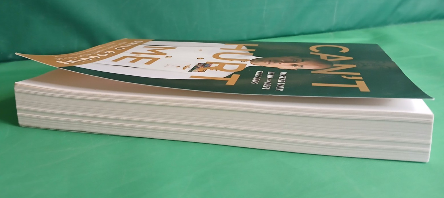 CAN’T HURT ME Master Your Mind And Defy The Odds David Goggins Paperback Book