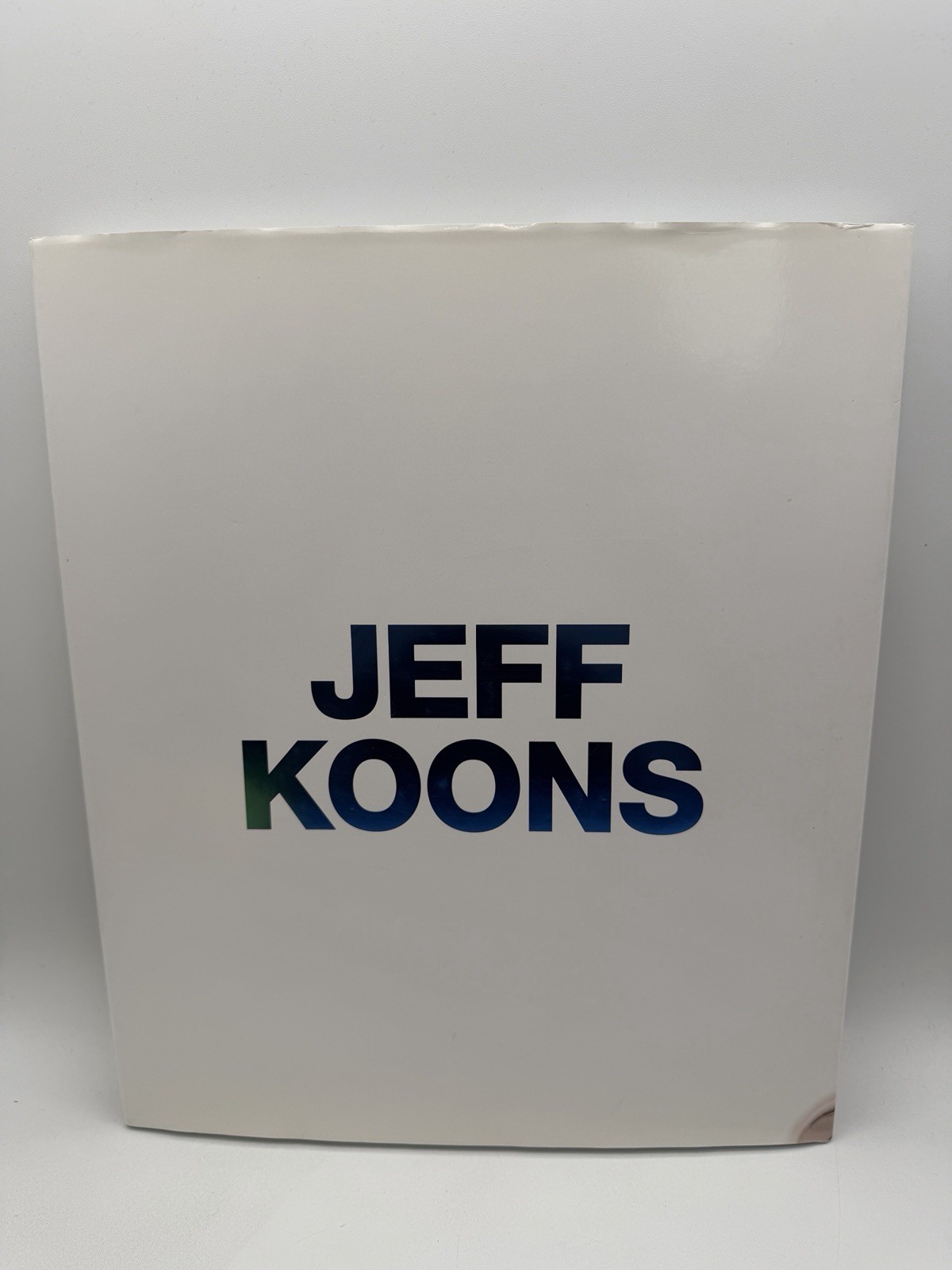 Jeff Koons Hardcover 2017 Gagosian 11 1/4 × 13 1/2 inches Pages 80 w/Slipcover