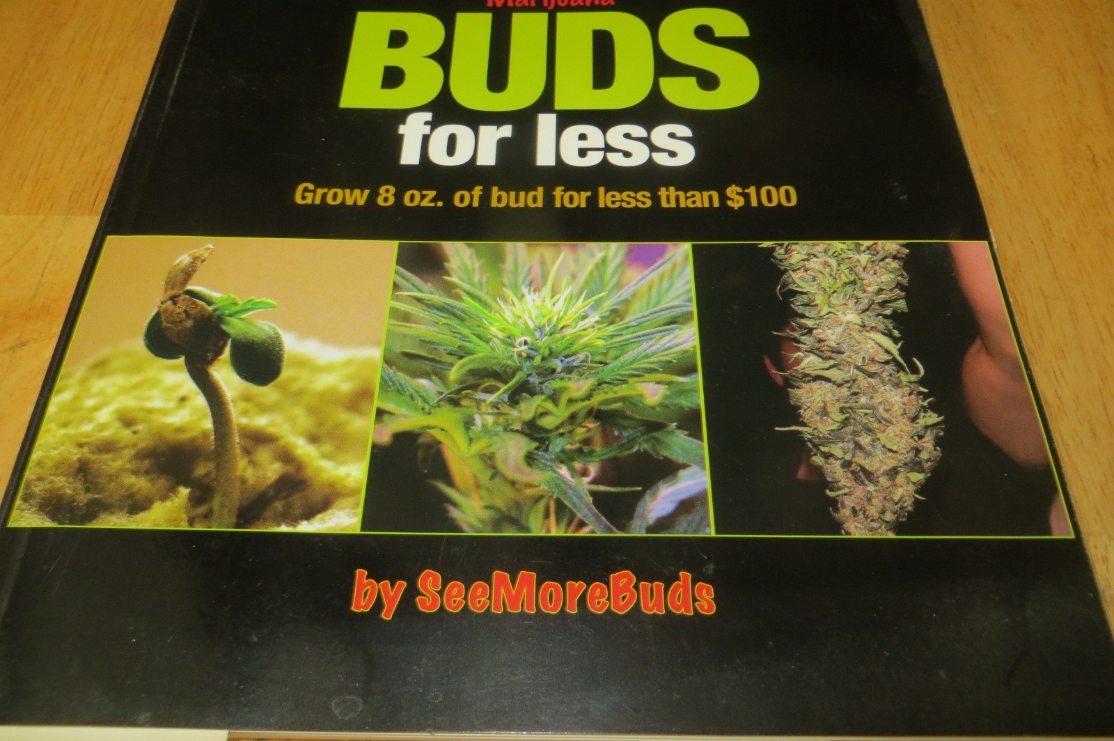 Marijuana Buds for Less: Grow 8 oz. of Bud for Less Than $100, SeeMoreBuds