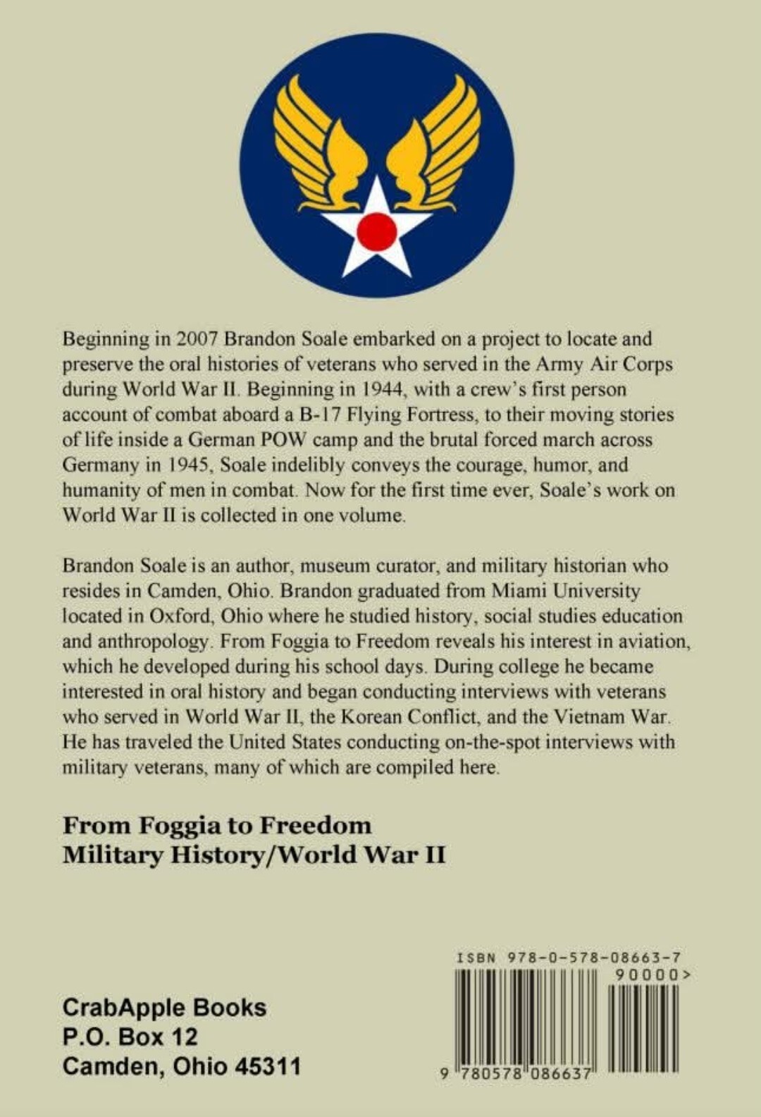 WWII Army Air Corps 15th Air Force WWII History From Foggia To Freedom B-17