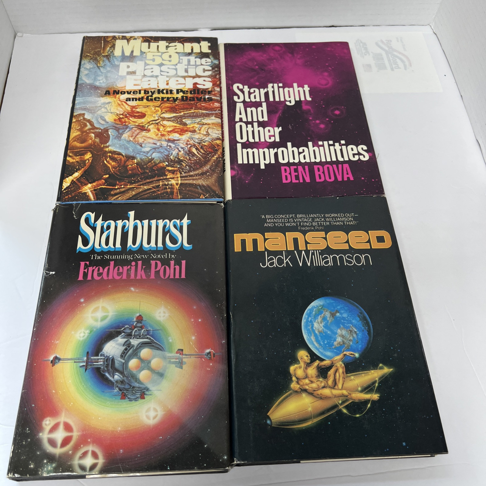Lot of 12 Sci-Fi / Fantasy Hardcover Books from 80/90/2000s Many 1st Printings!