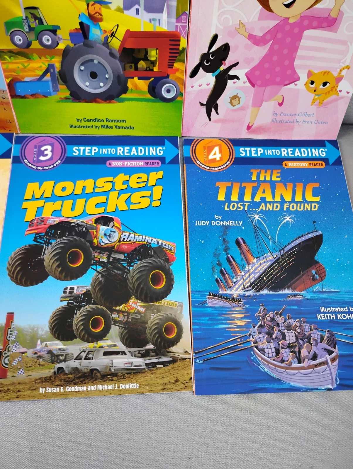 8 Reader Lot World of Reading Books Readers Level 1, 2, 3, 4 Free Shipping New