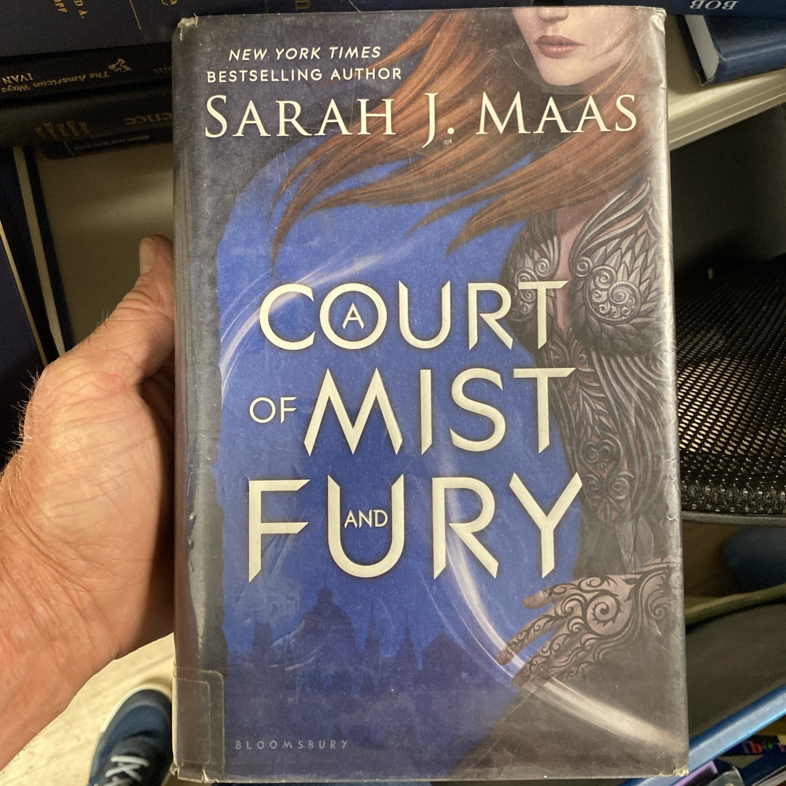 A Court of Mist and Fury Sarah J Maas (Hardcover) First Edition/3rd, Rough Cond.