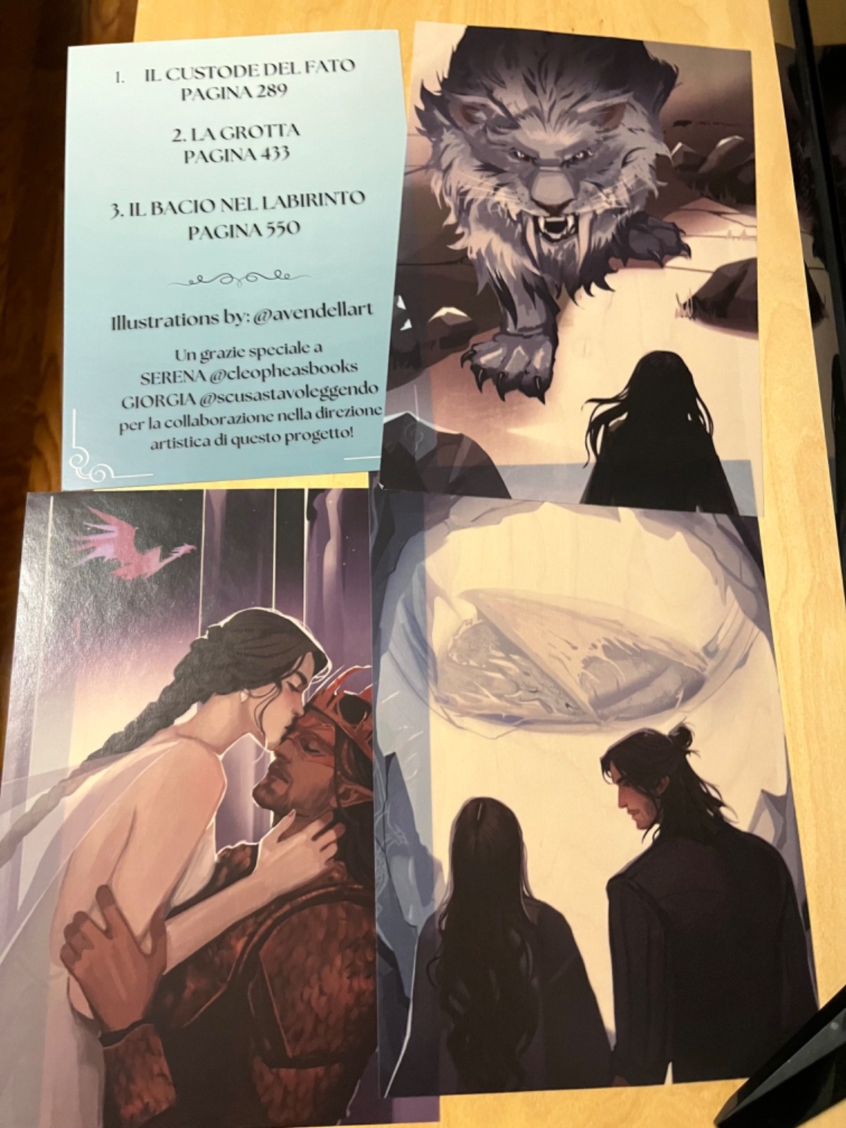 Dreamerwhale signed When the Moon Hatched by Sarah A. Parker & page overlays